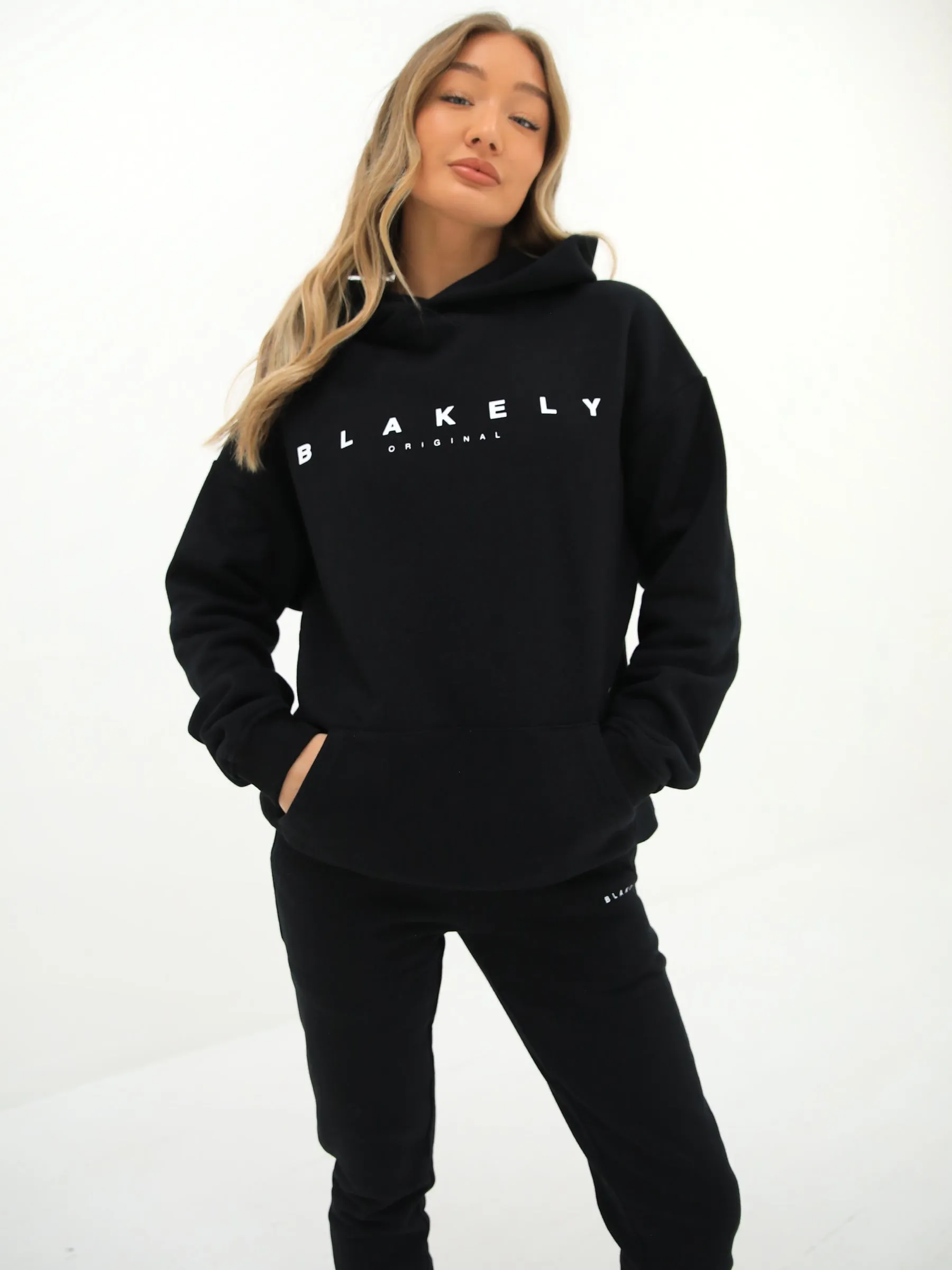 Composure Oversized Hoodie - Black sold by Blakely product image thumbnail 5