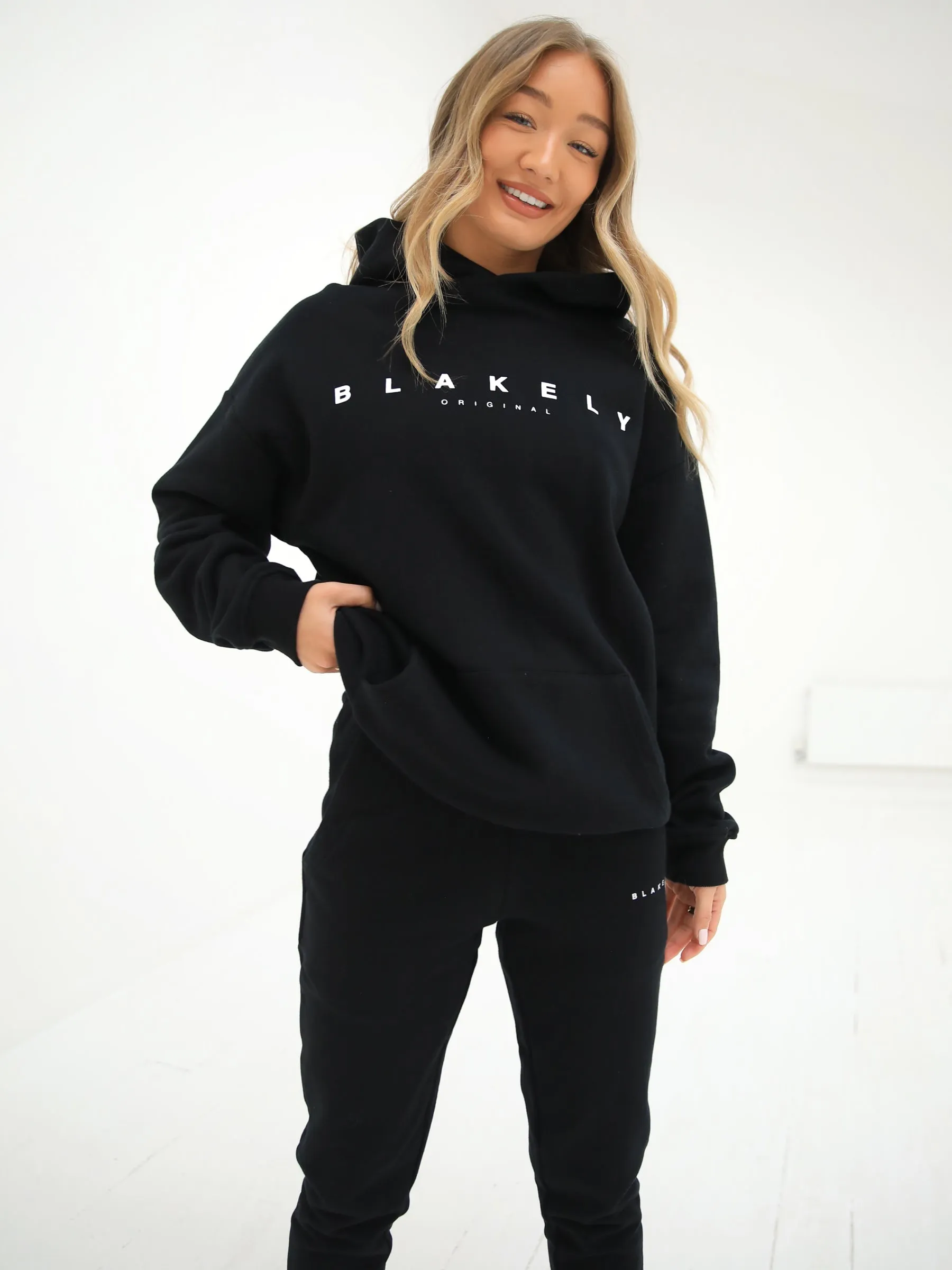 Composure Oversized Hoodie - Black sold by Blakely product image thumbnail 4