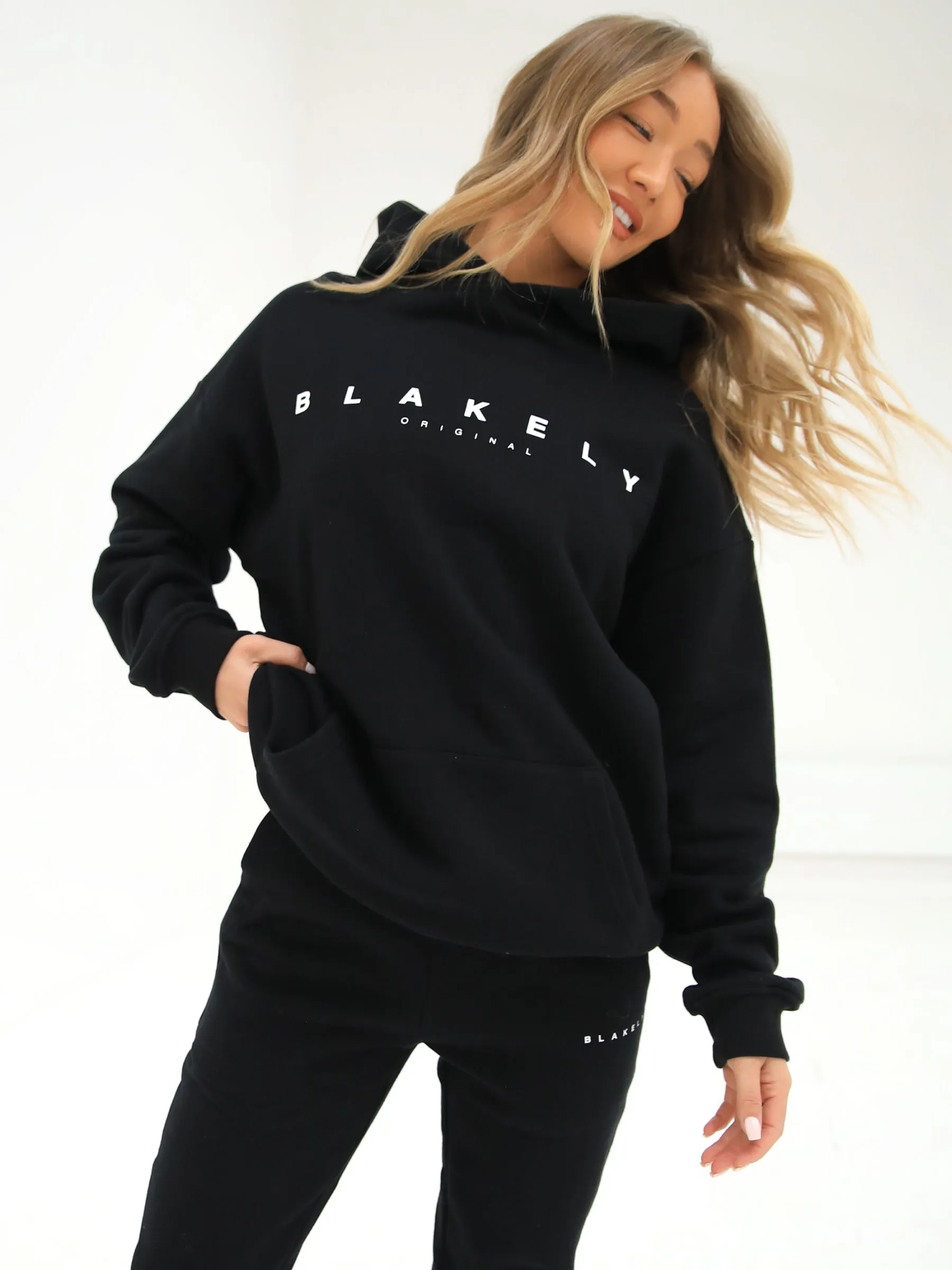 Composure Oversized Hoodie - Black sold by Blakely product image thumbnail 3