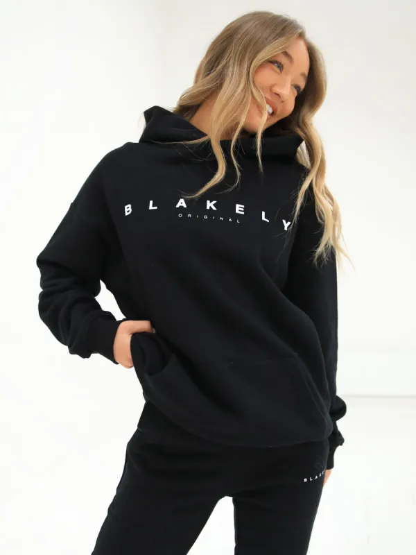 Composure Oversized Hoodie - Black sold by Blakely