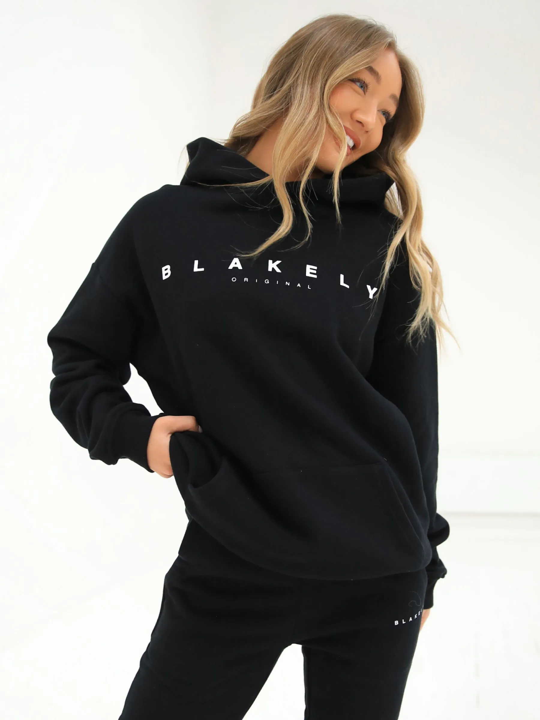 Composure Oversized Hoodie - Black sold by Blakely