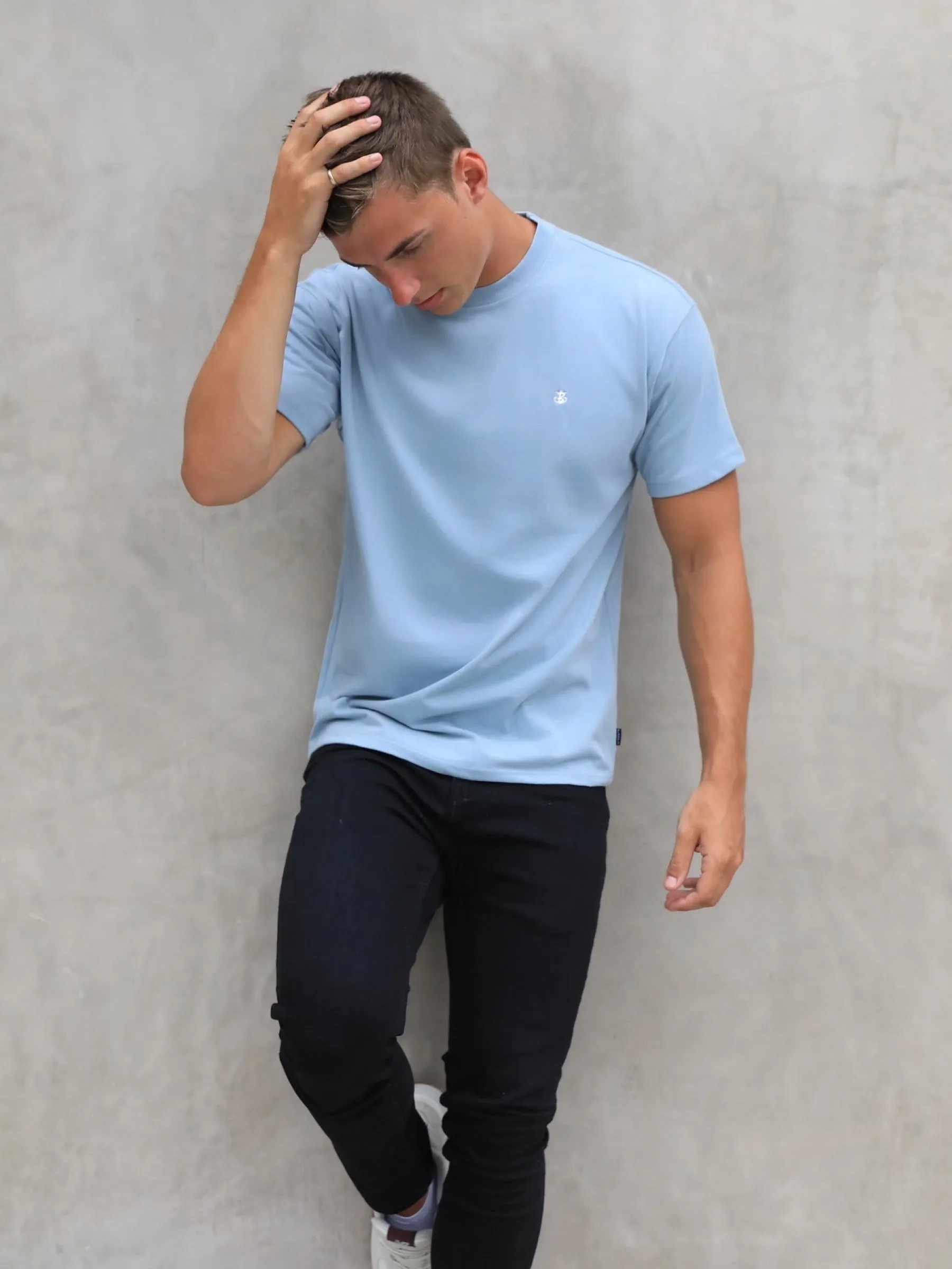 Anchor Relaxed T-Shirt - Ice Blue sold by Blakely product image thumbnail 2