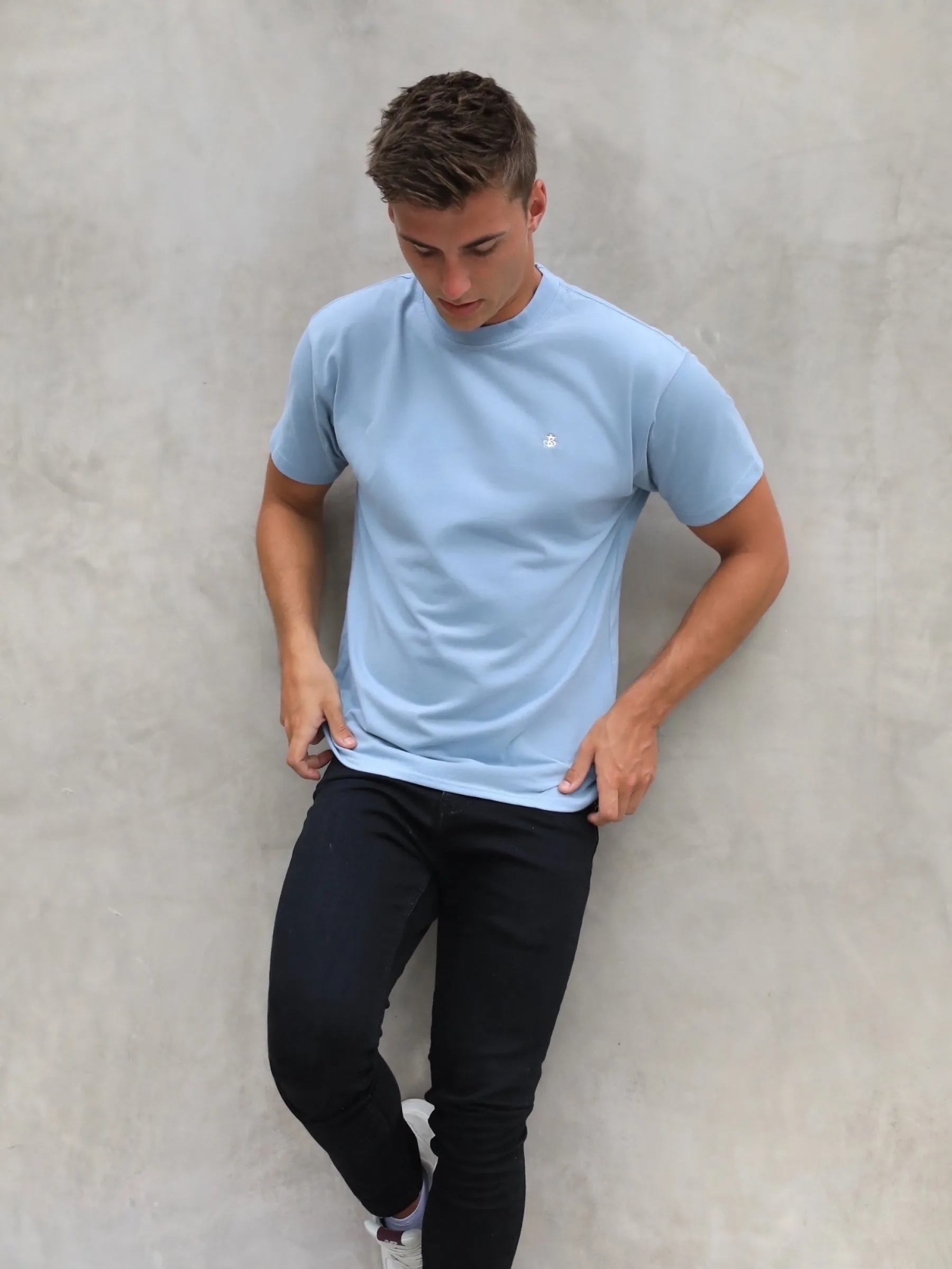 Anchor Relaxed T-Shirt - Ice Blue sold by Blakely product image thumbnail 4