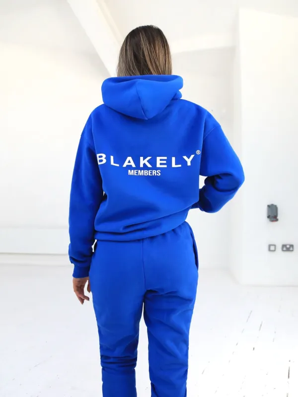 Members Womens Relaxed Hoodie - Cobalt Blue sold by Blakely