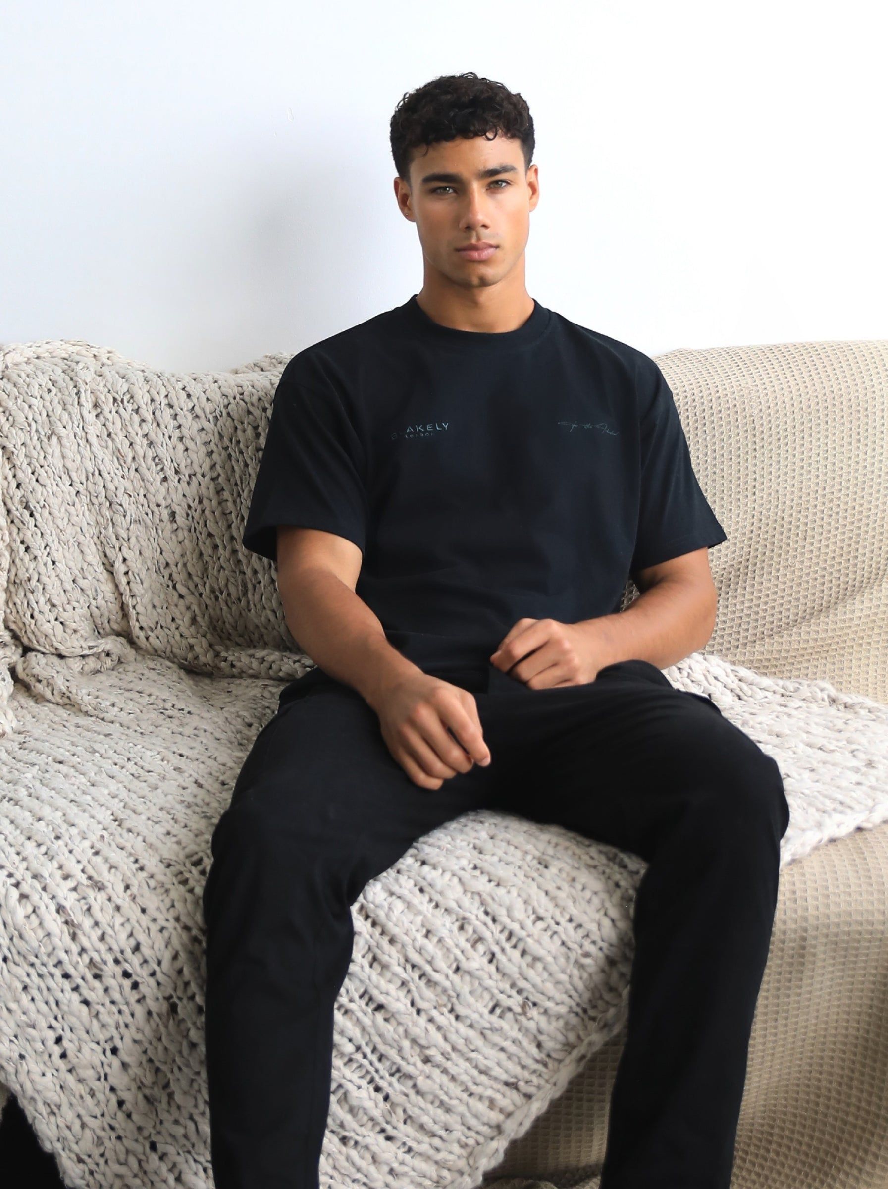 Signature Relaxed T-Shirt - Black sold by Blakely product image thumbnail 2