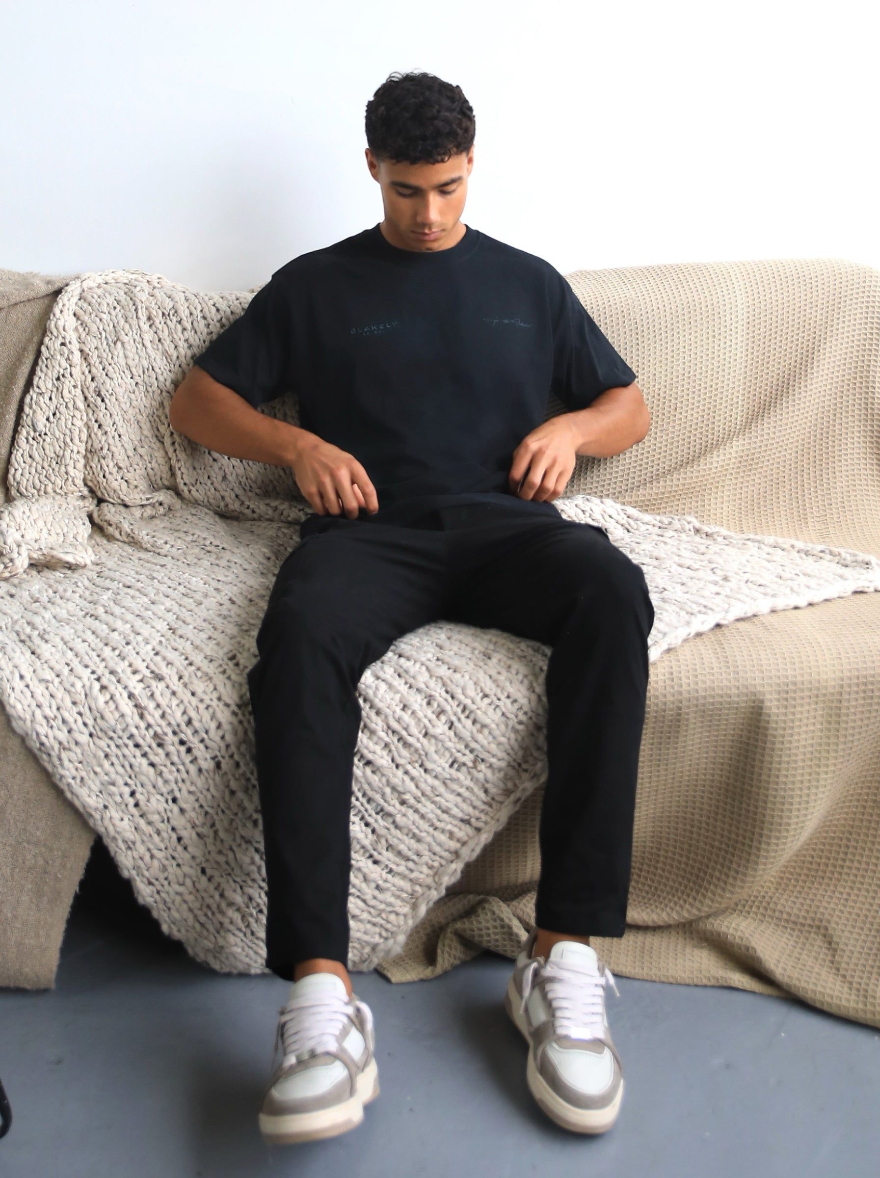 Signature Relaxed T-Shirt - Black sold by Blakely product image thumbnail 4