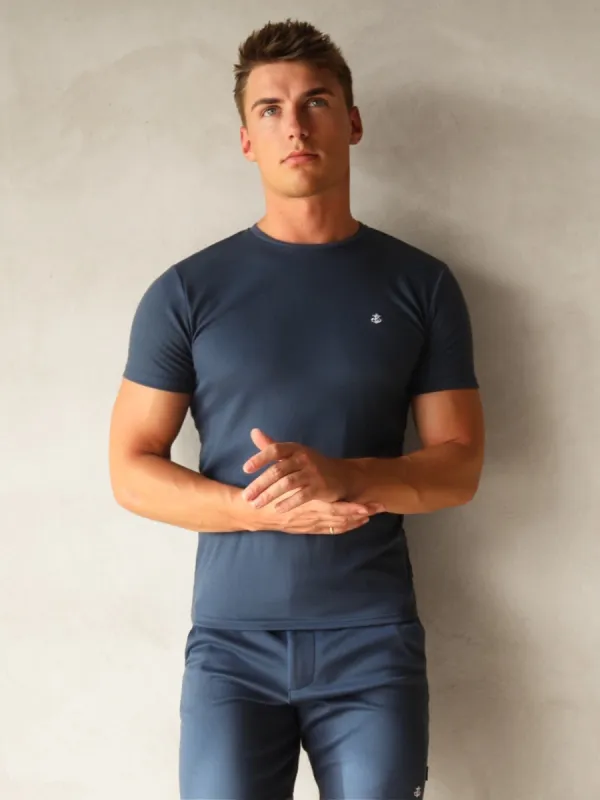 Sorrento T-Shirt - Navy sold by Blakely