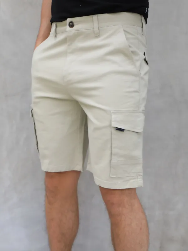 Cargo Shorts - Tan sold by Blakely