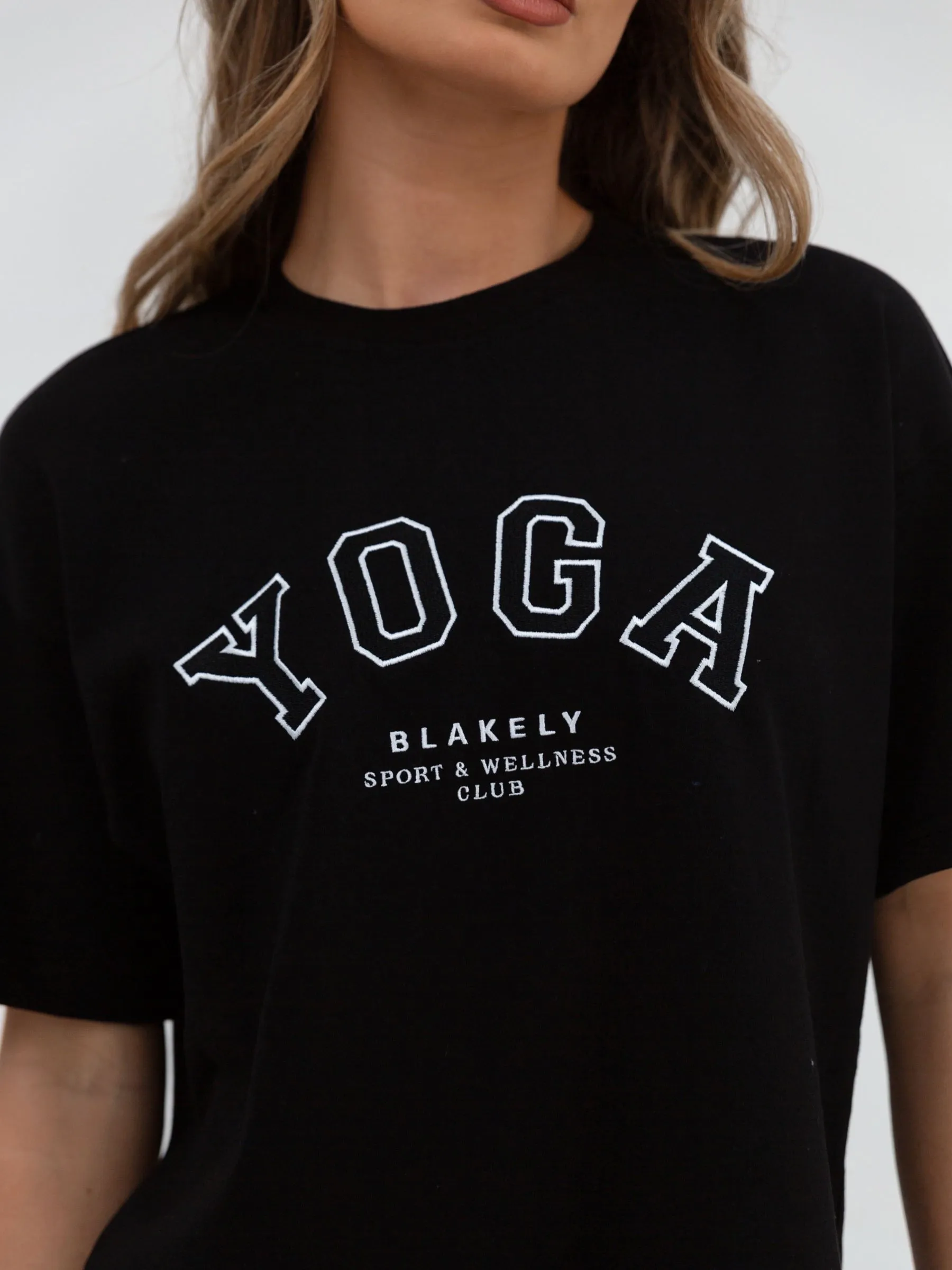 Yoga Oversized T-Shirt - Black sold by Blakely product image thumbnail 2