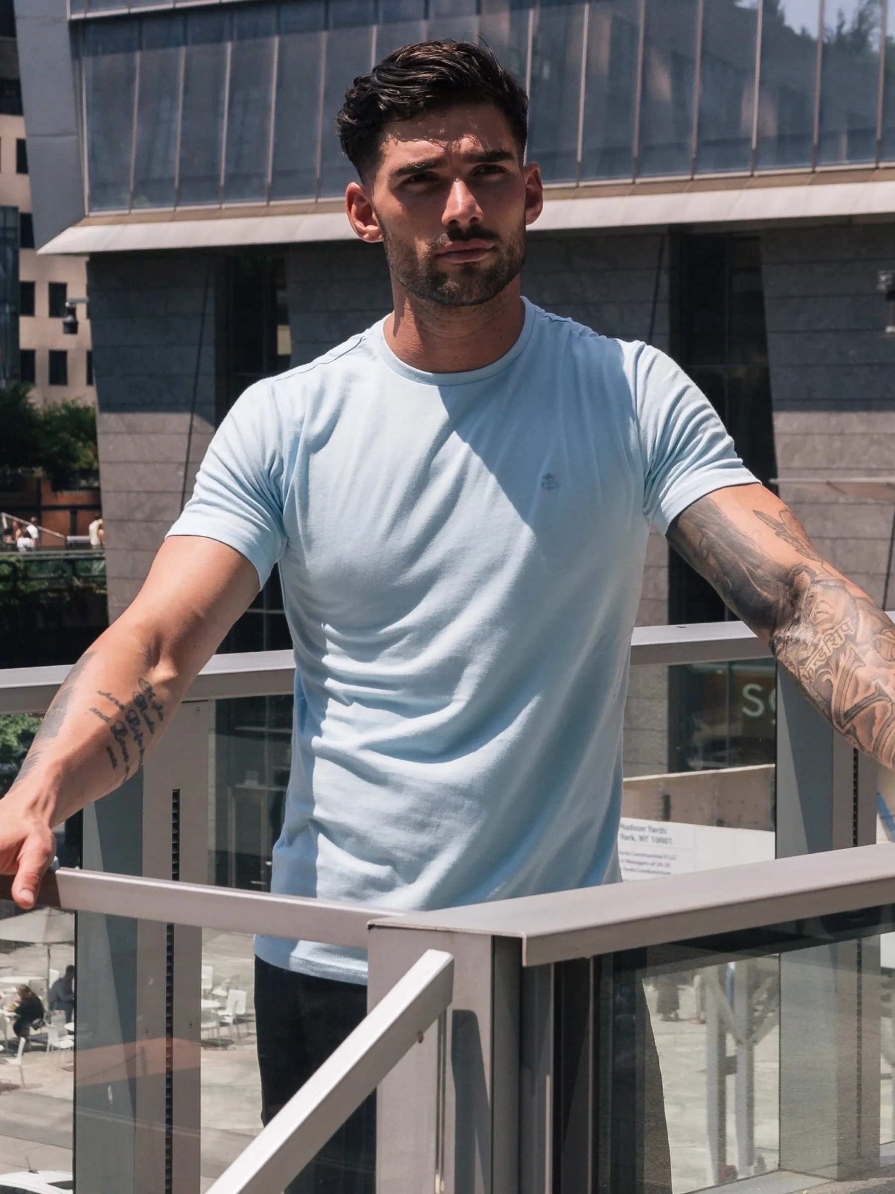 Milo T-Shirt - Light Blue sold by Blakely product image thumbnail 2