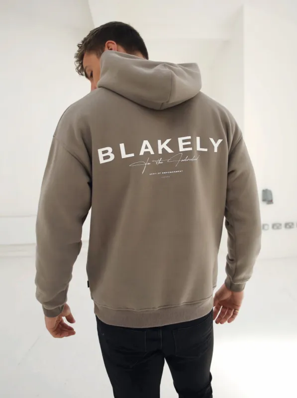 Signature Relaxed Hoodie - Soft Taupe sold by Blakely