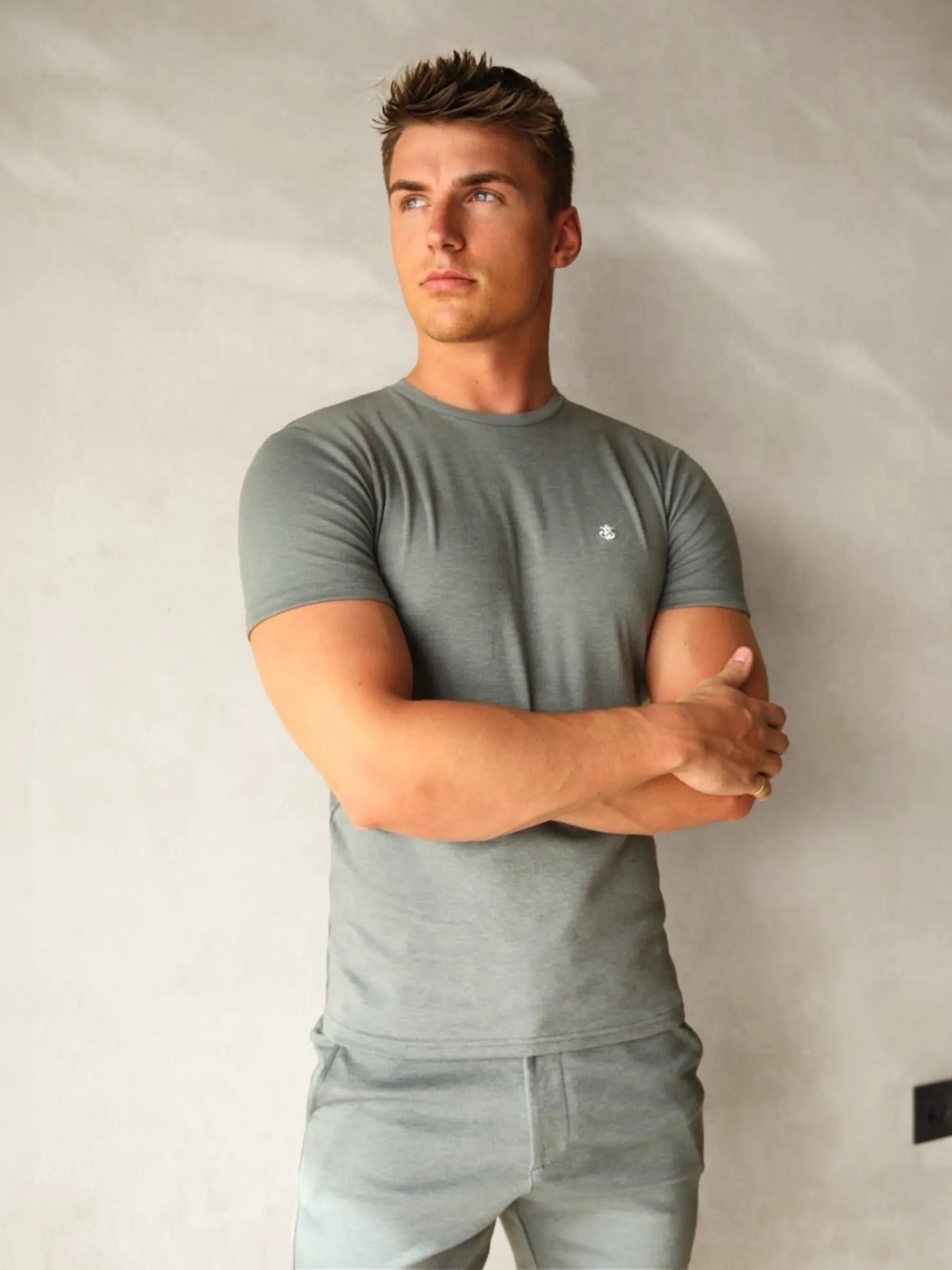 Sorrento T-Shirt - Marl Blue sold by Blakely product image thumbnail 5
