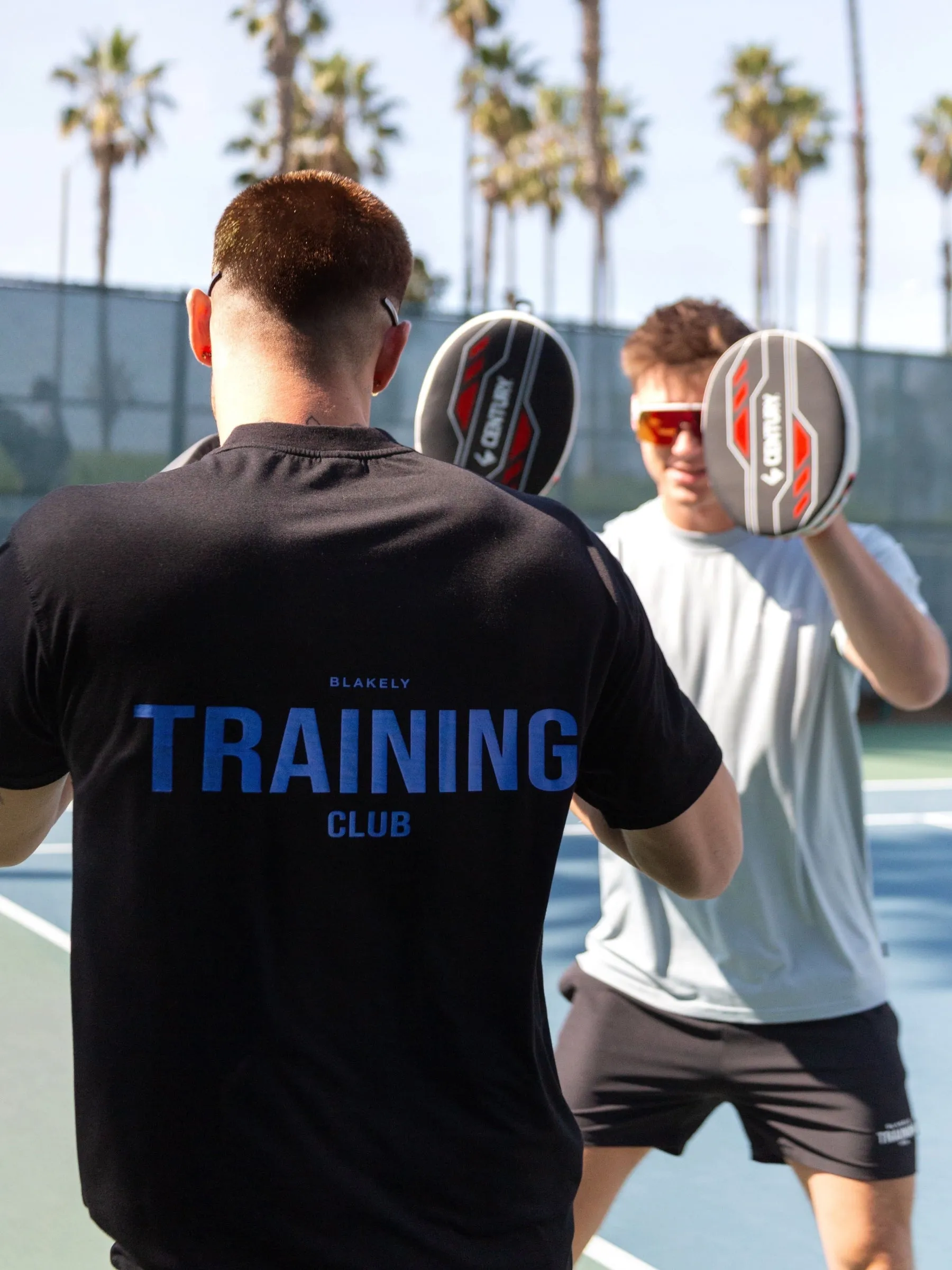 Relaxed Training T-Shirt - Black & Blue sold by Blakely product image thumbnail 4