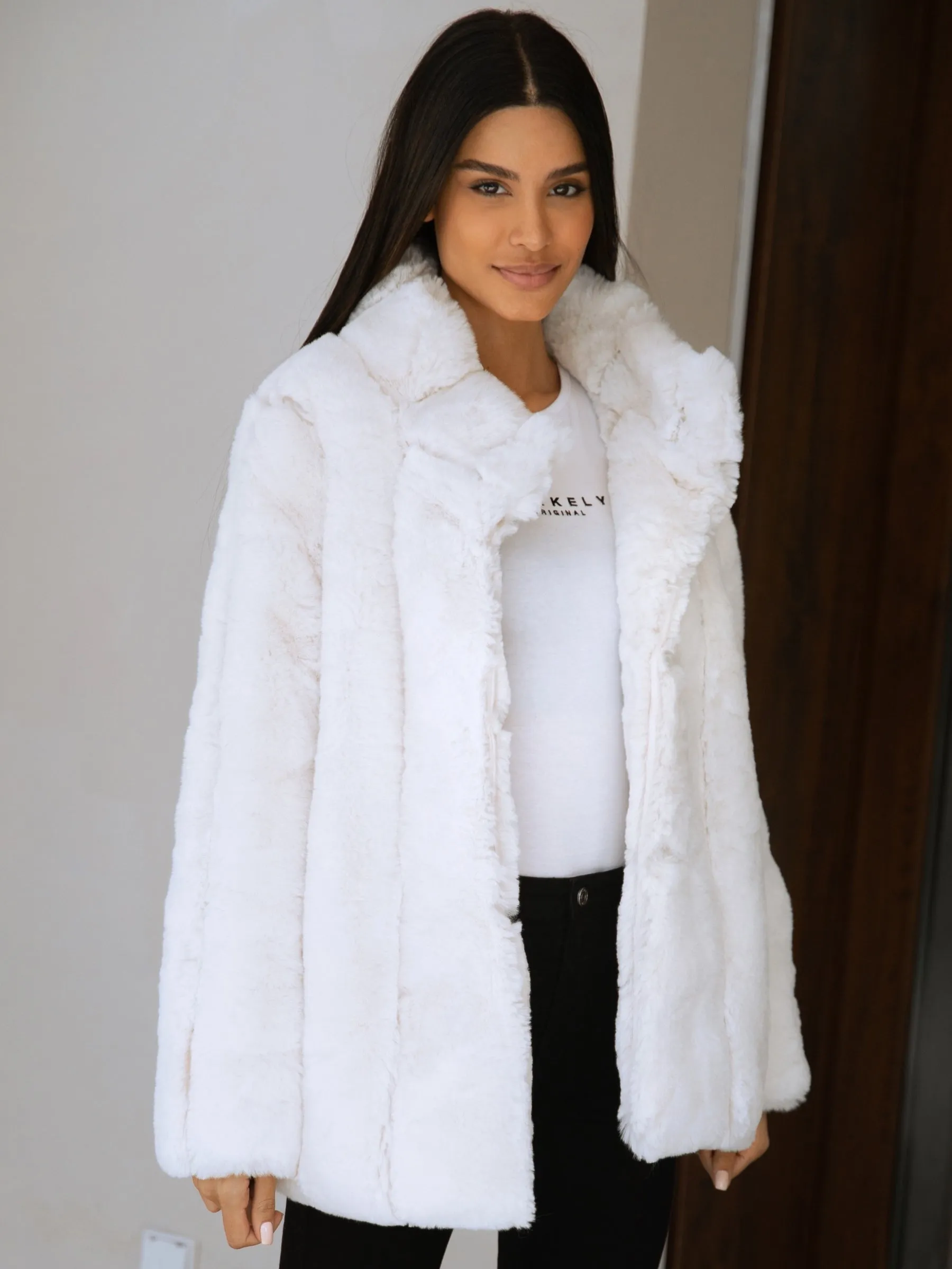 Marlowe Coat - White sold by Blakely product image thumbnail 2