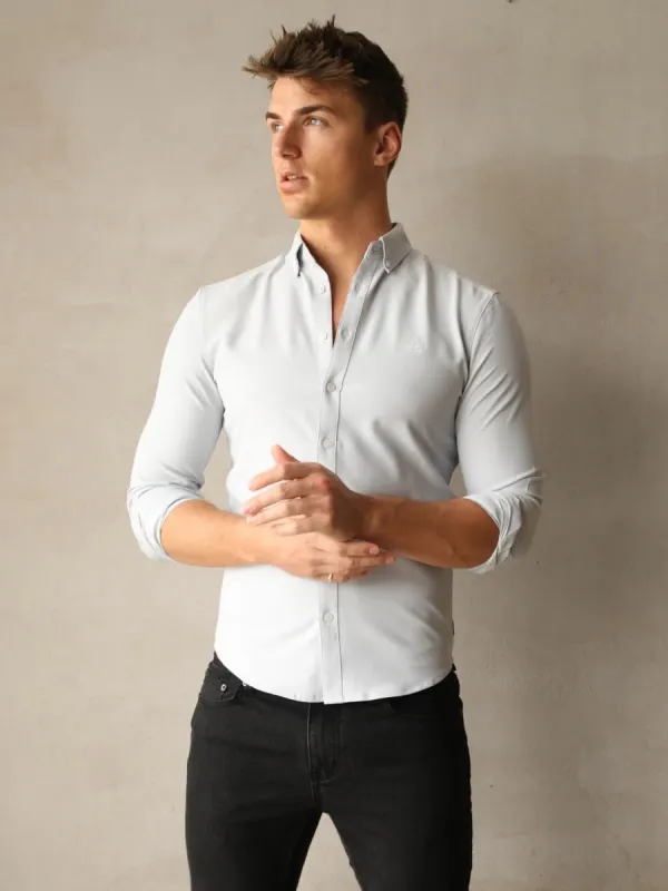 Cortona Shirt - Pastel Blue sold by Blakely