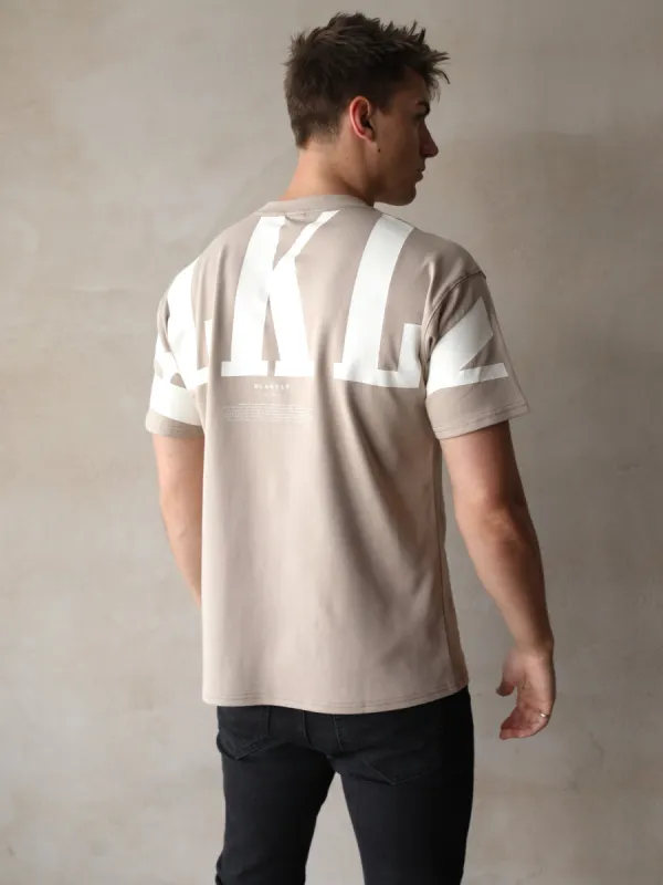 BLKLY Relaxed T-Shirt - Tan sold by Blakely