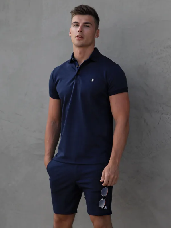 Sorrento Polo Shirt - Navy sold by Blakely
