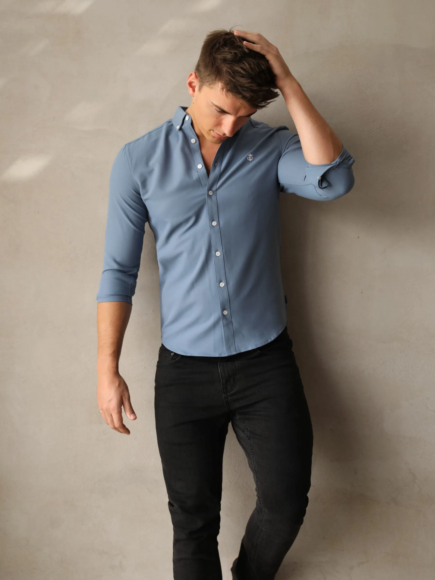 Manarola Shirt - Blue sold by Blakely product image thumbnail 5
