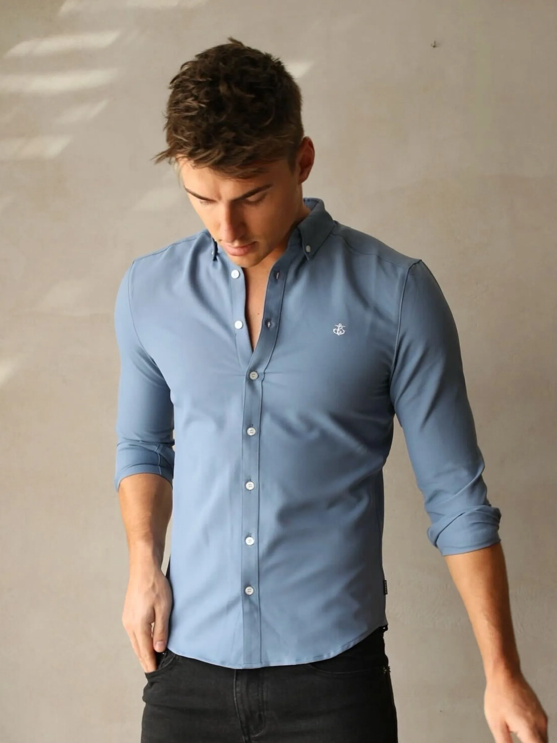 Manarola Shirt - Blue sold by Blakely product image thumbnail 4
