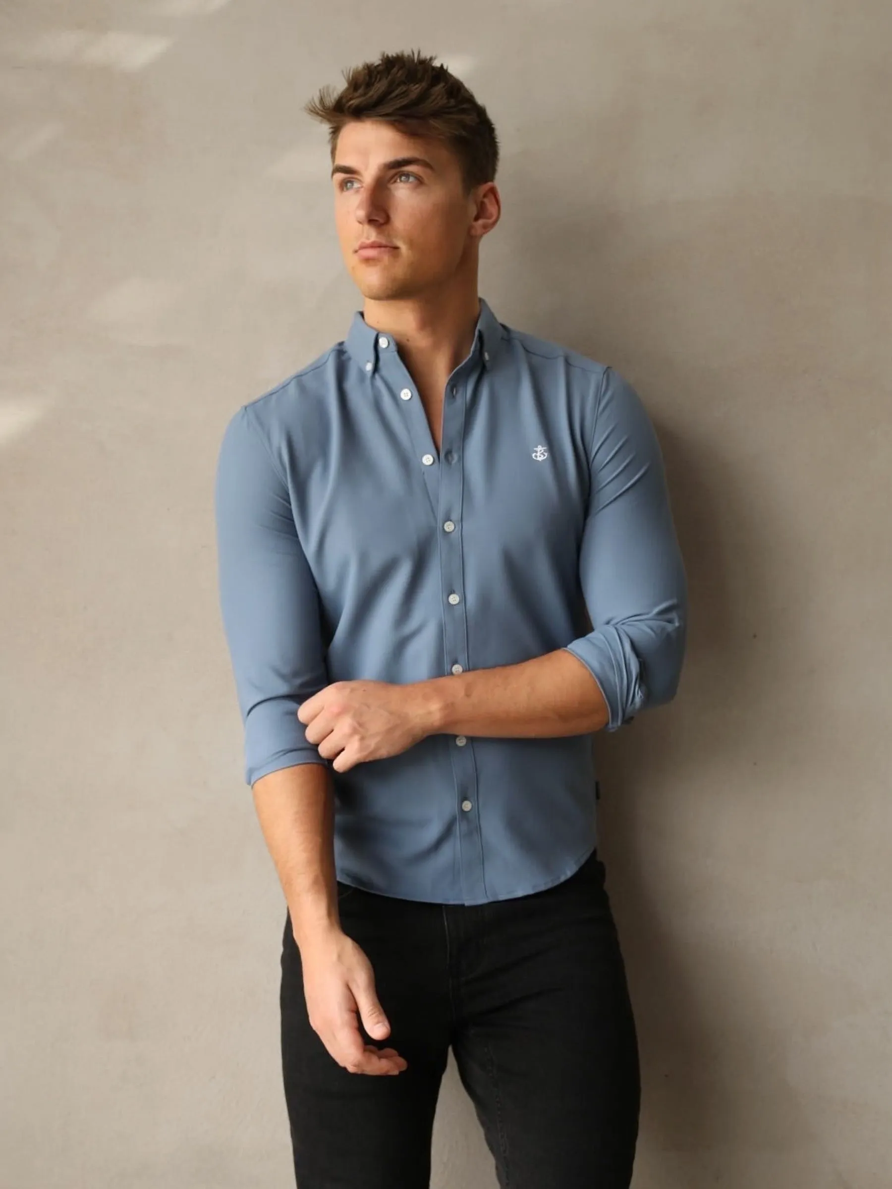Manarola Shirt - Blue sold by Blakely product image thumbnail 2