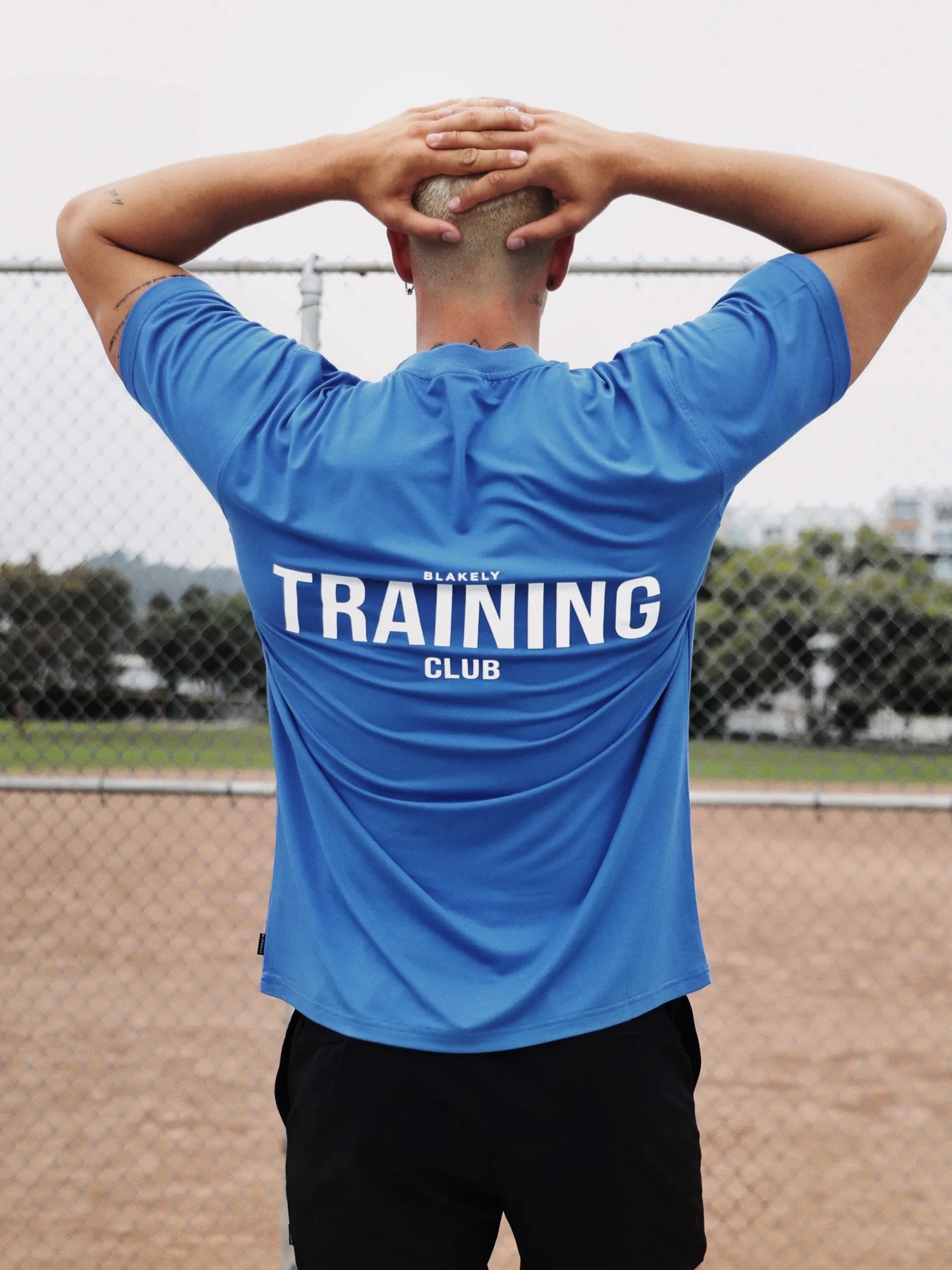 Relaxed Training T-Shirt - Primary Blue sold by Blakely