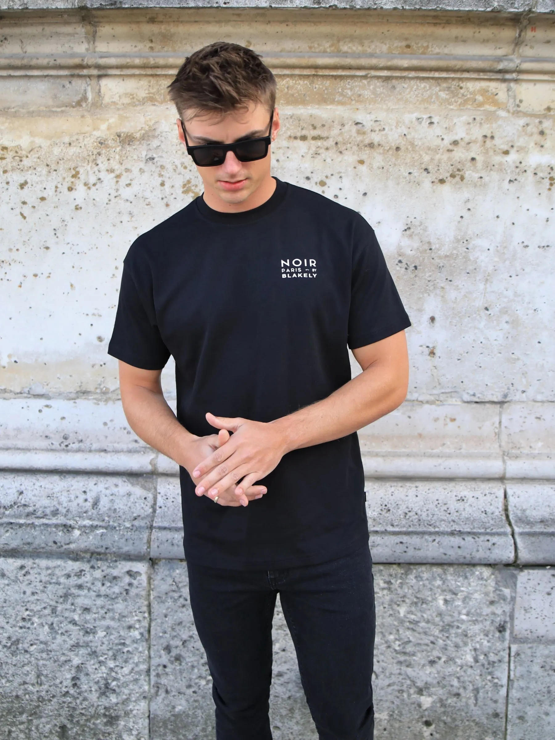 Noir Relaxed T-Shirt - Black sold by Blakely product image thumbnail 2