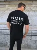 Noir Relaxed T-Shirt - Black sold by Blakely