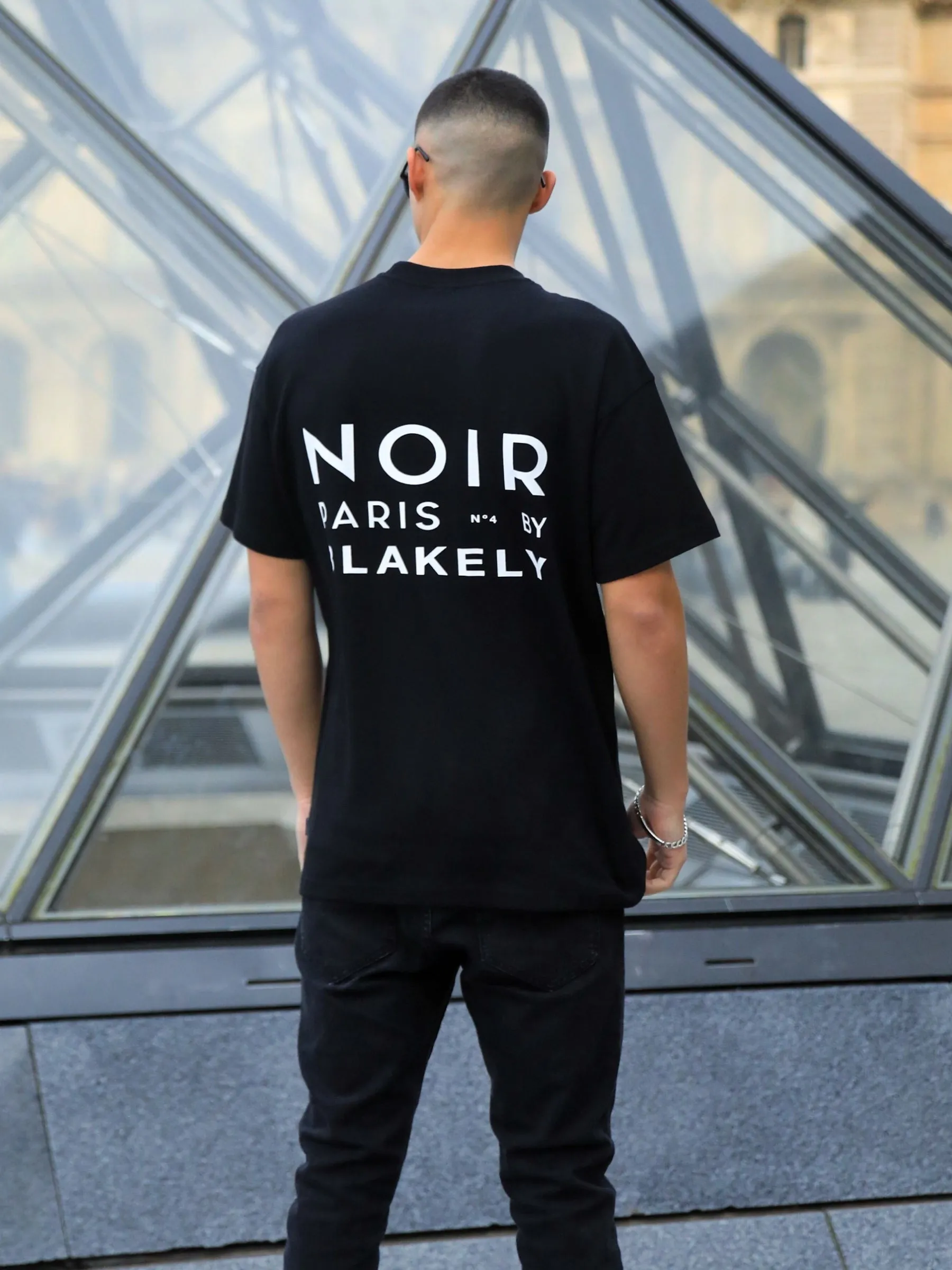Noir Relaxed T-Shirt - Black sold by Blakely product image thumbnail 4