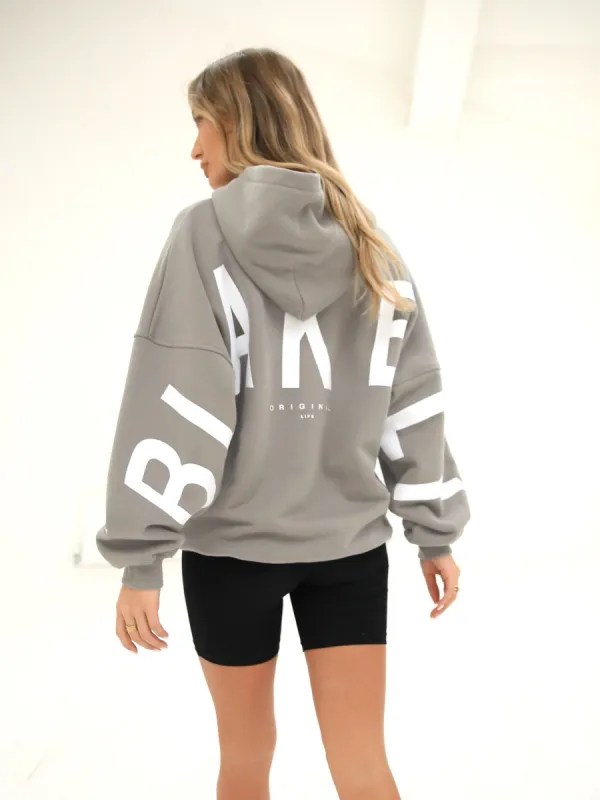 Isabel Oversized Hoodie - Neutral Grey sold by Blakely