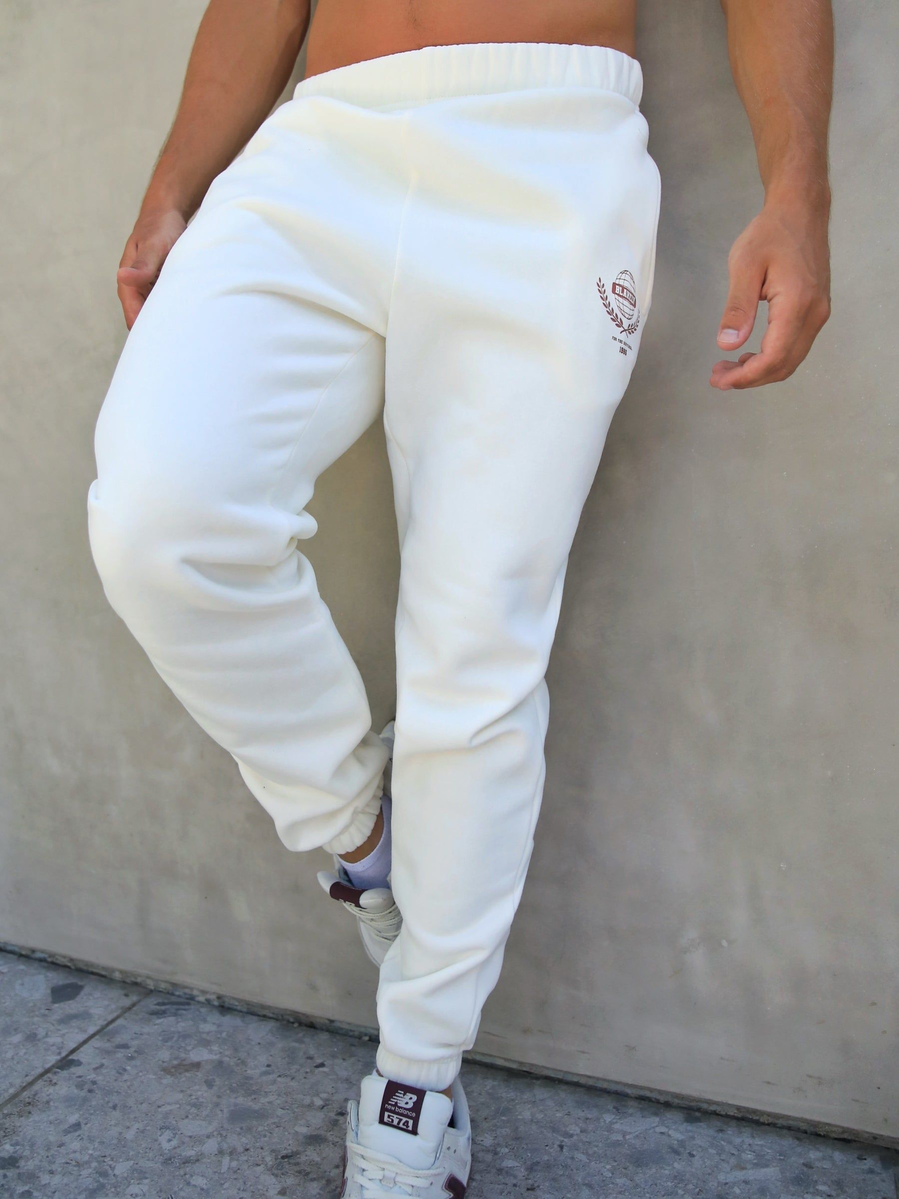 Varsity Sweatpants - Off White sold by Blakely product image thumbnail 3