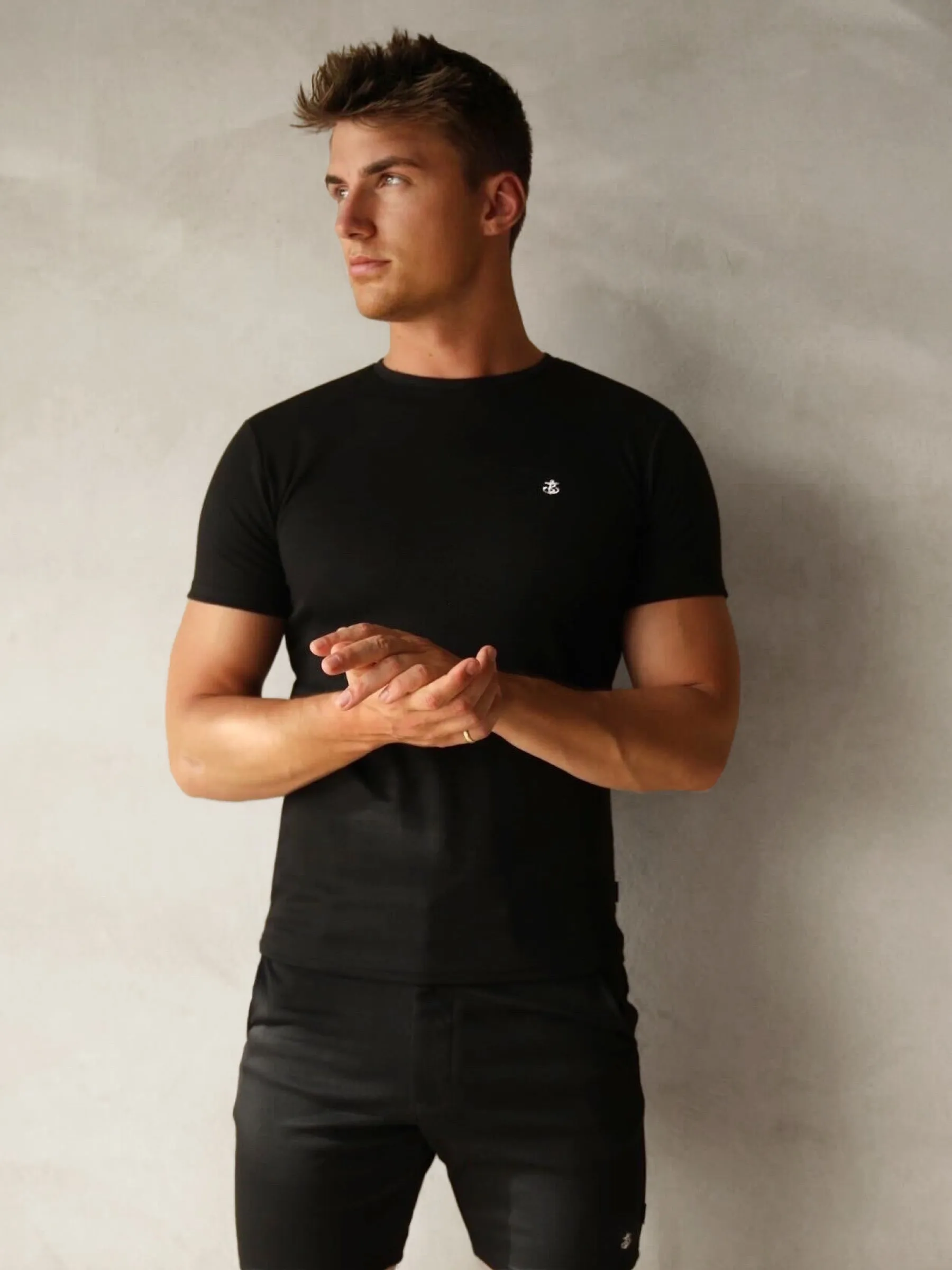 Sorrento T-Shirt - Black sold by Blakely