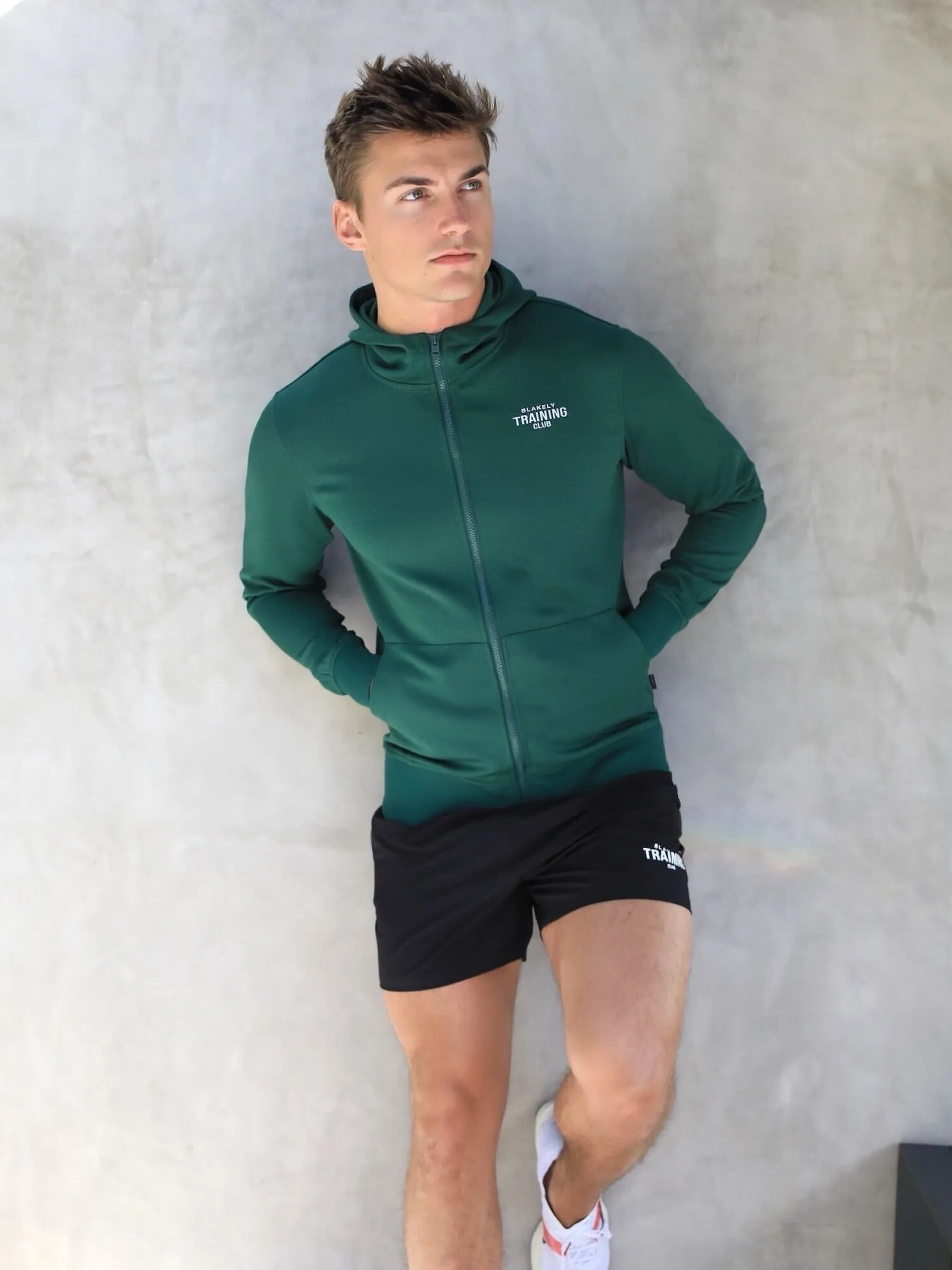 Full Zip Training Hoodie - Dark Green sold by Blakely product image thumbnail 2