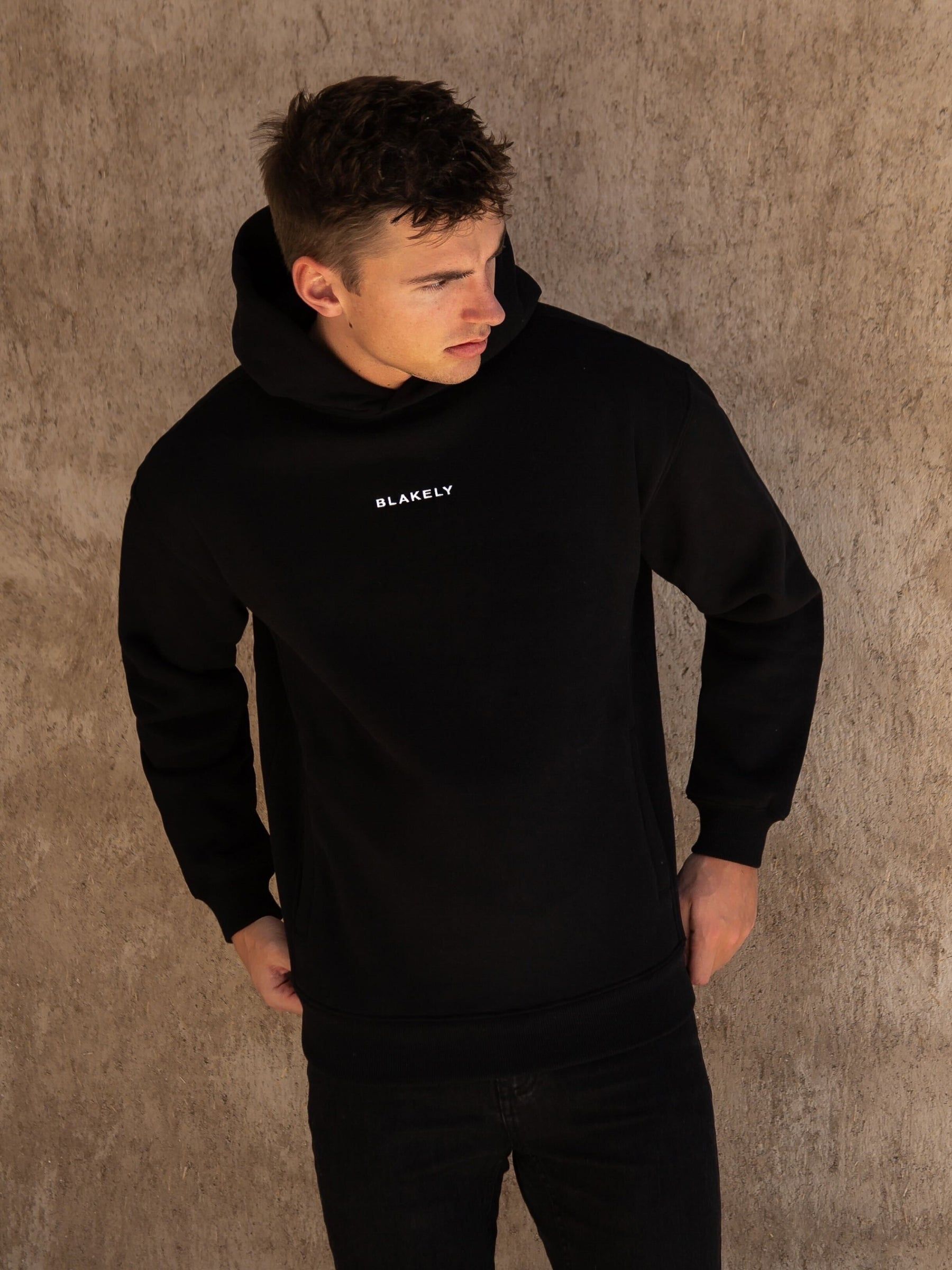 Essential Relaxed Hoodie - Black sold by Blakely product image thumbnail 2