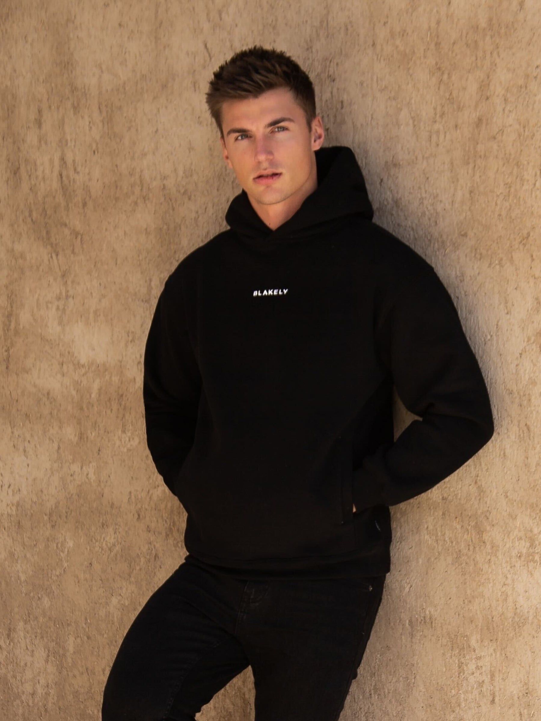 Essential Relaxed Hoodie - Black sold by Blakely product image thumbnail 5
