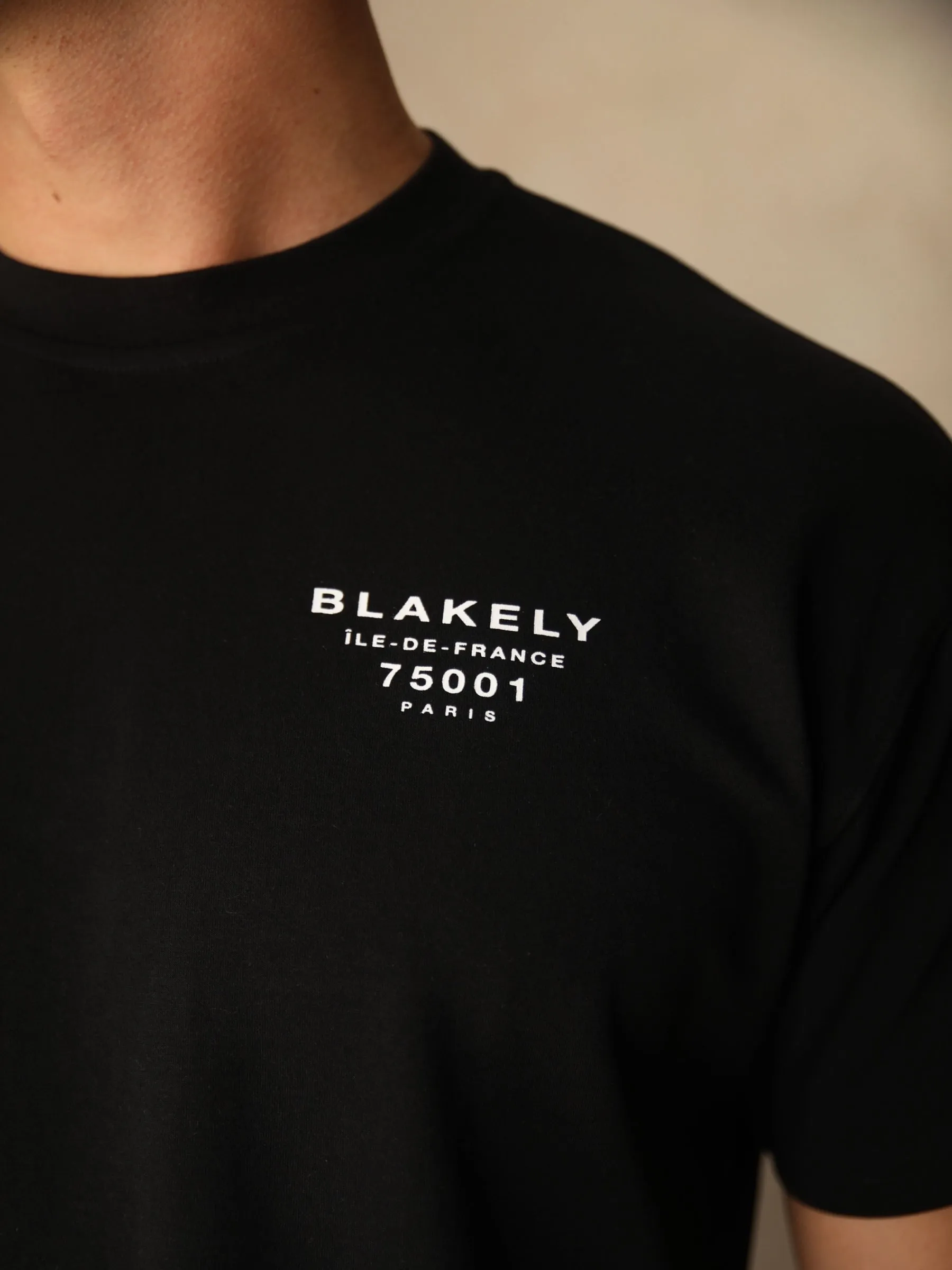 Rue Relaxed T-Shirt - Black sold by Blakely product image thumbnail 4