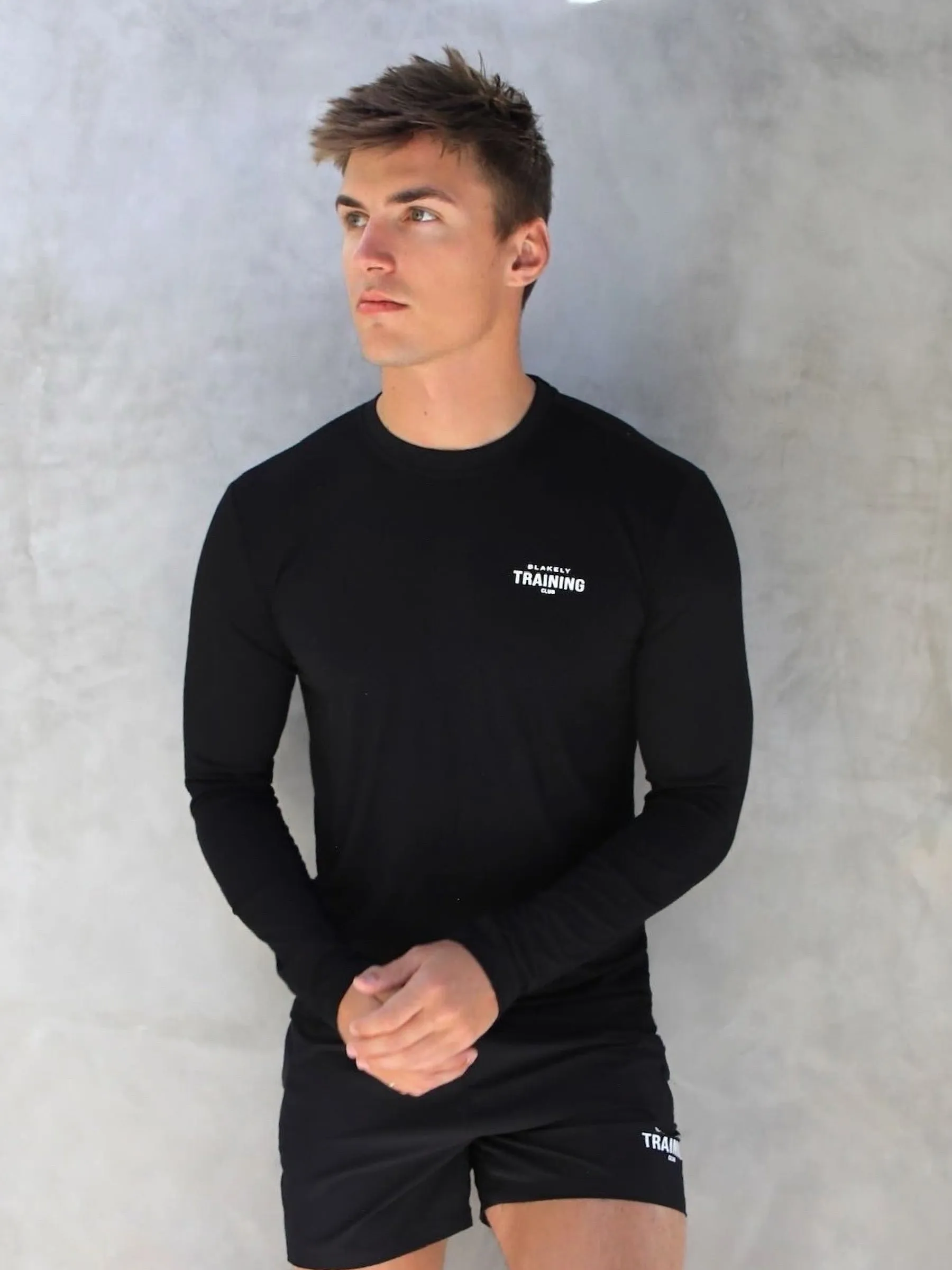 Long Sleeve Training T-Shirt - Black sold by Blakely product image thumbnail 2