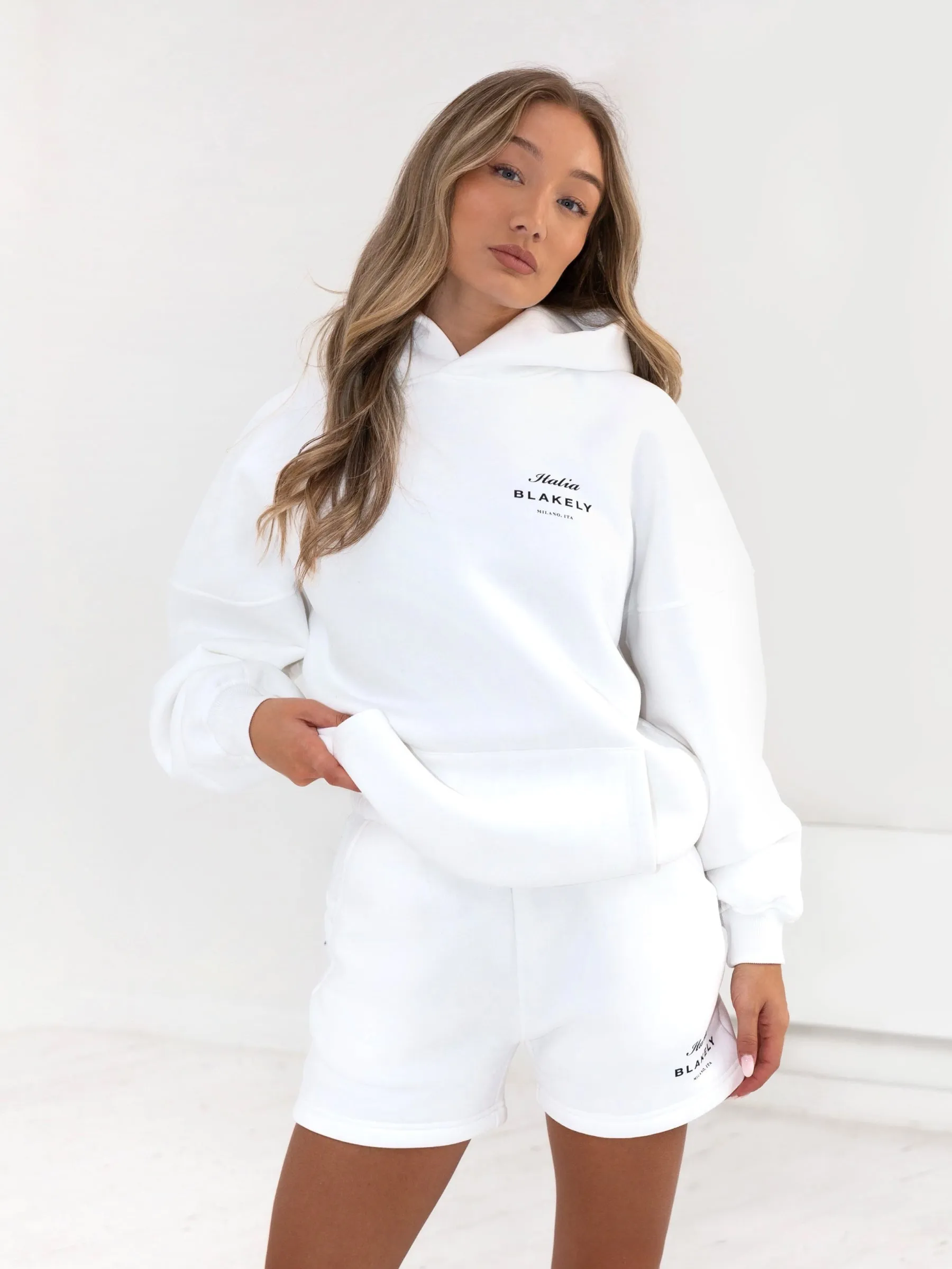 Italia Oversized Hoodie - Flat White sold by Blakely product image thumbnail 5
