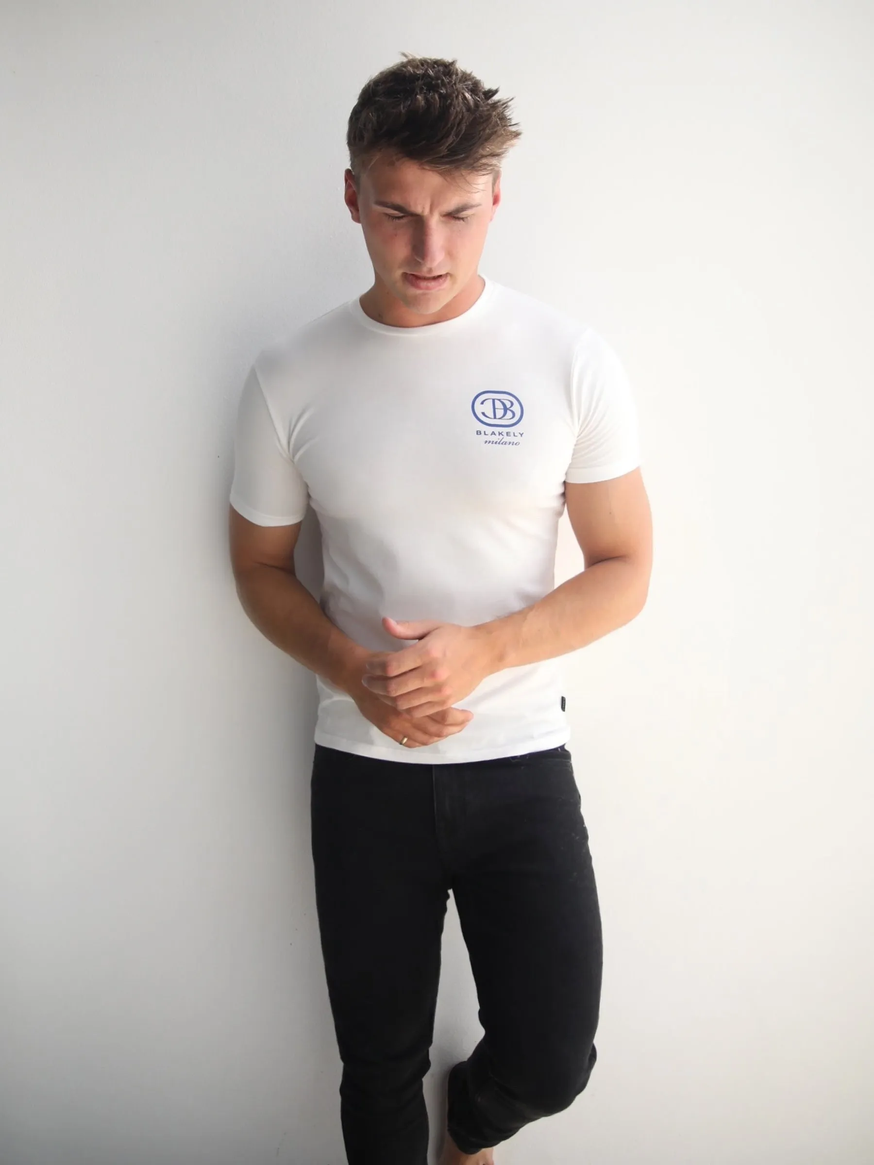 Milano T-Shirt - Flat White sold by Blakely product image thumbnail 3