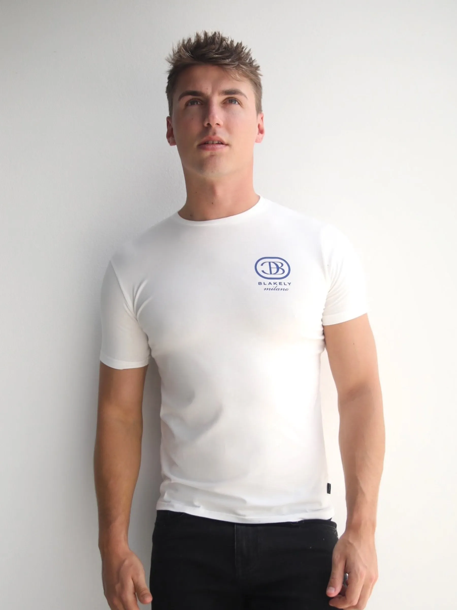 Milano T-Shirt - Flat White sold by Blakely product image thumbnail 2