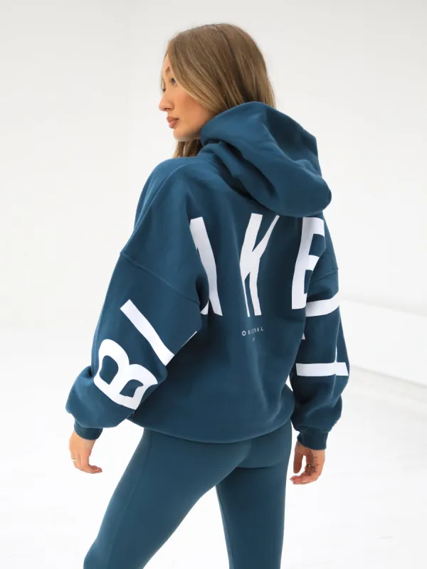 Isabel Oversized Hoodie - Dark Teal sold by Blakely