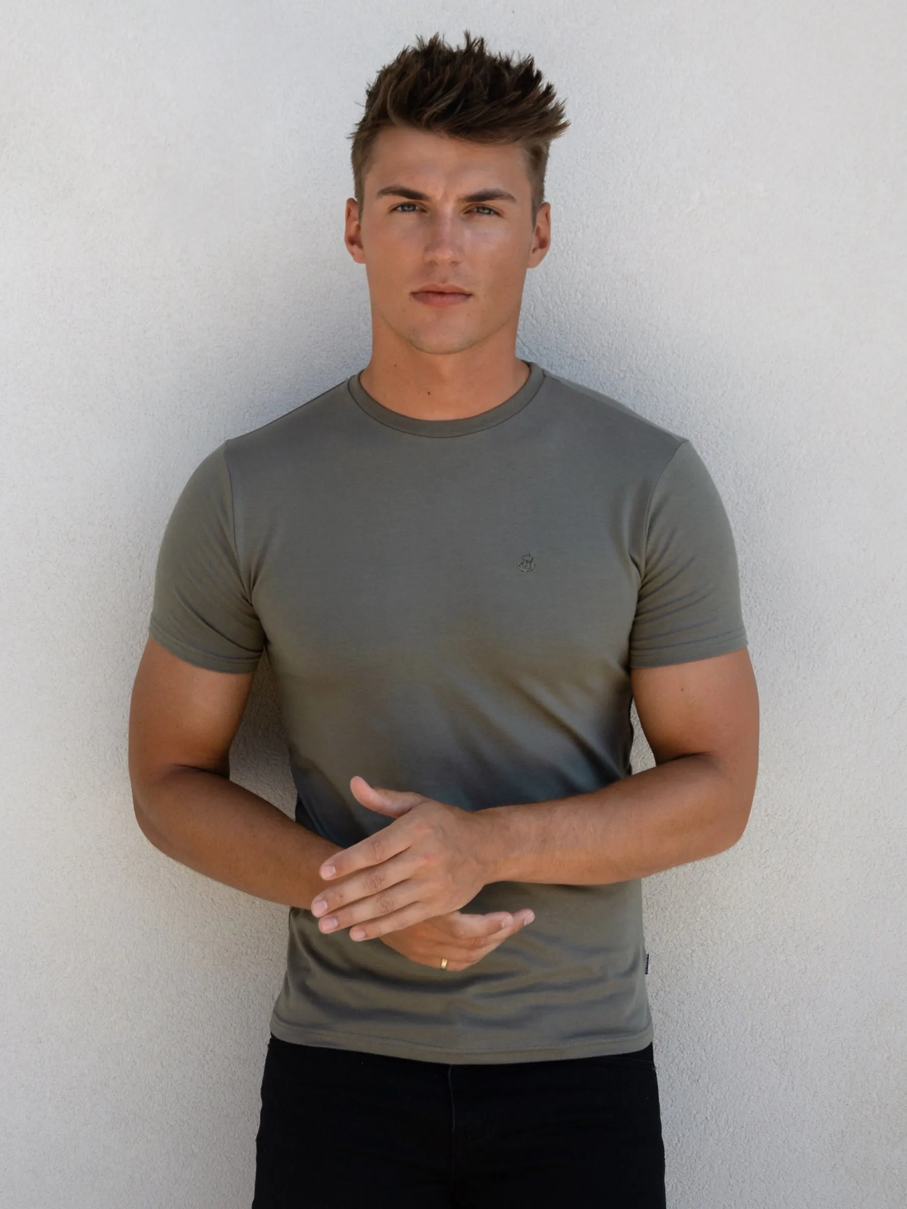 Milo T-Shirt - Safari Green sold by Blakely