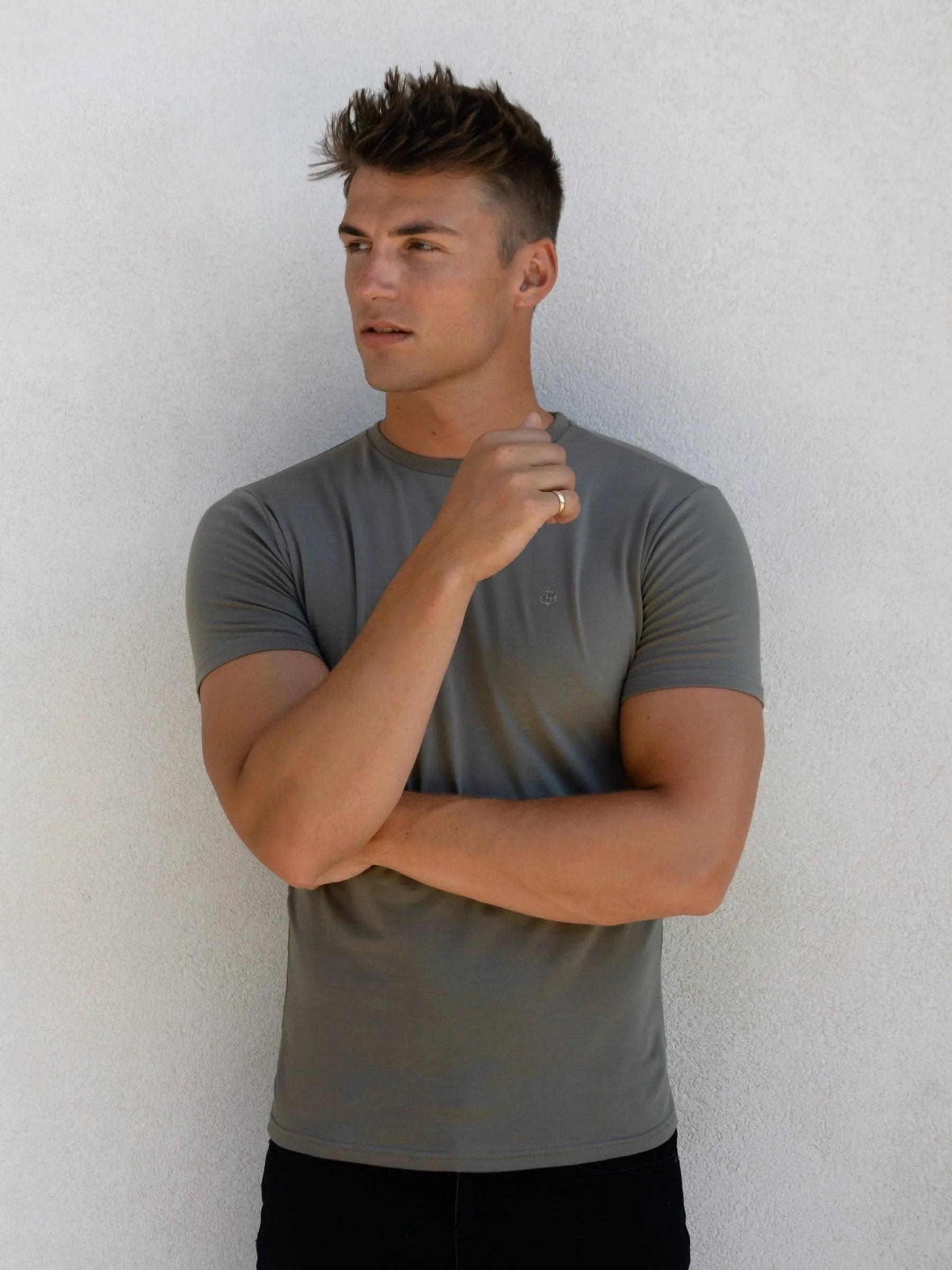 Milo T-Shirt - Safari Green sold by Blakely product image thumbnail 4