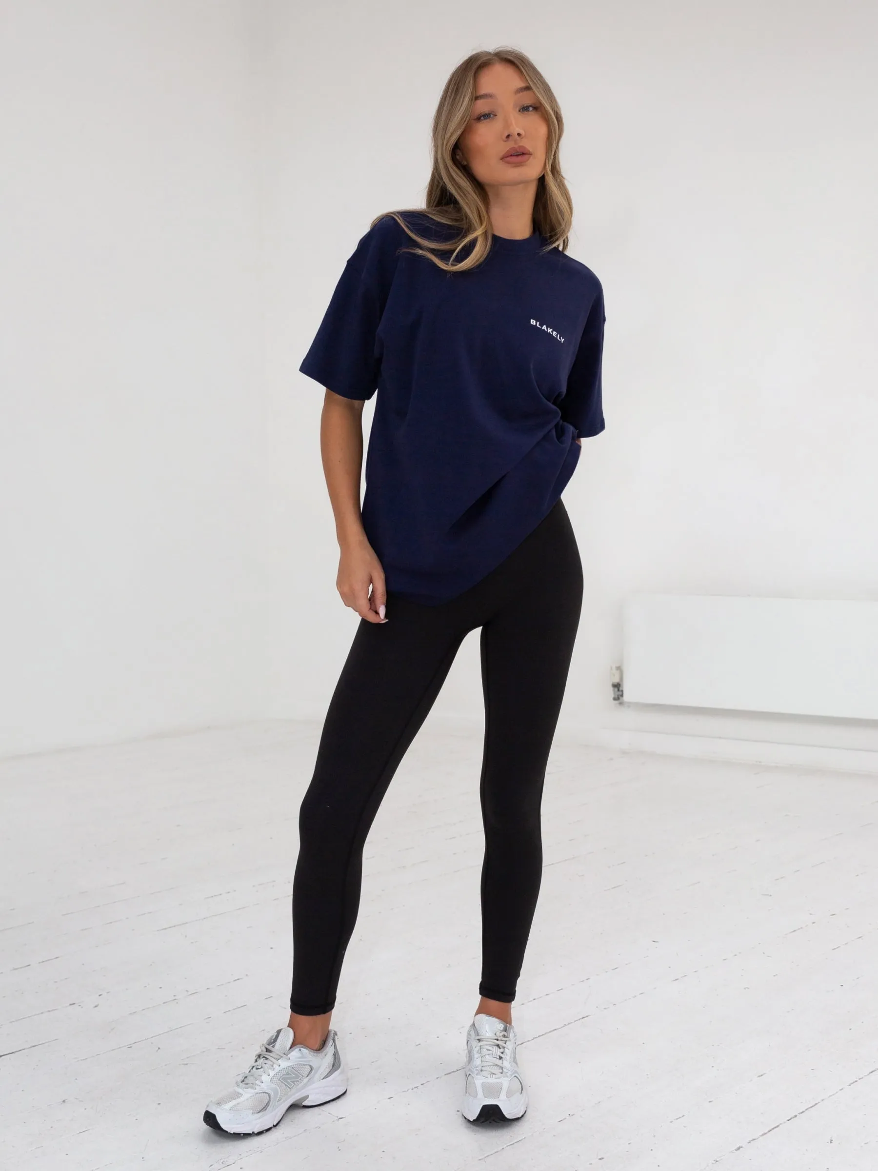 Series Oversized T-Shirt - Navy sold by Blakely product image thumbnail 3