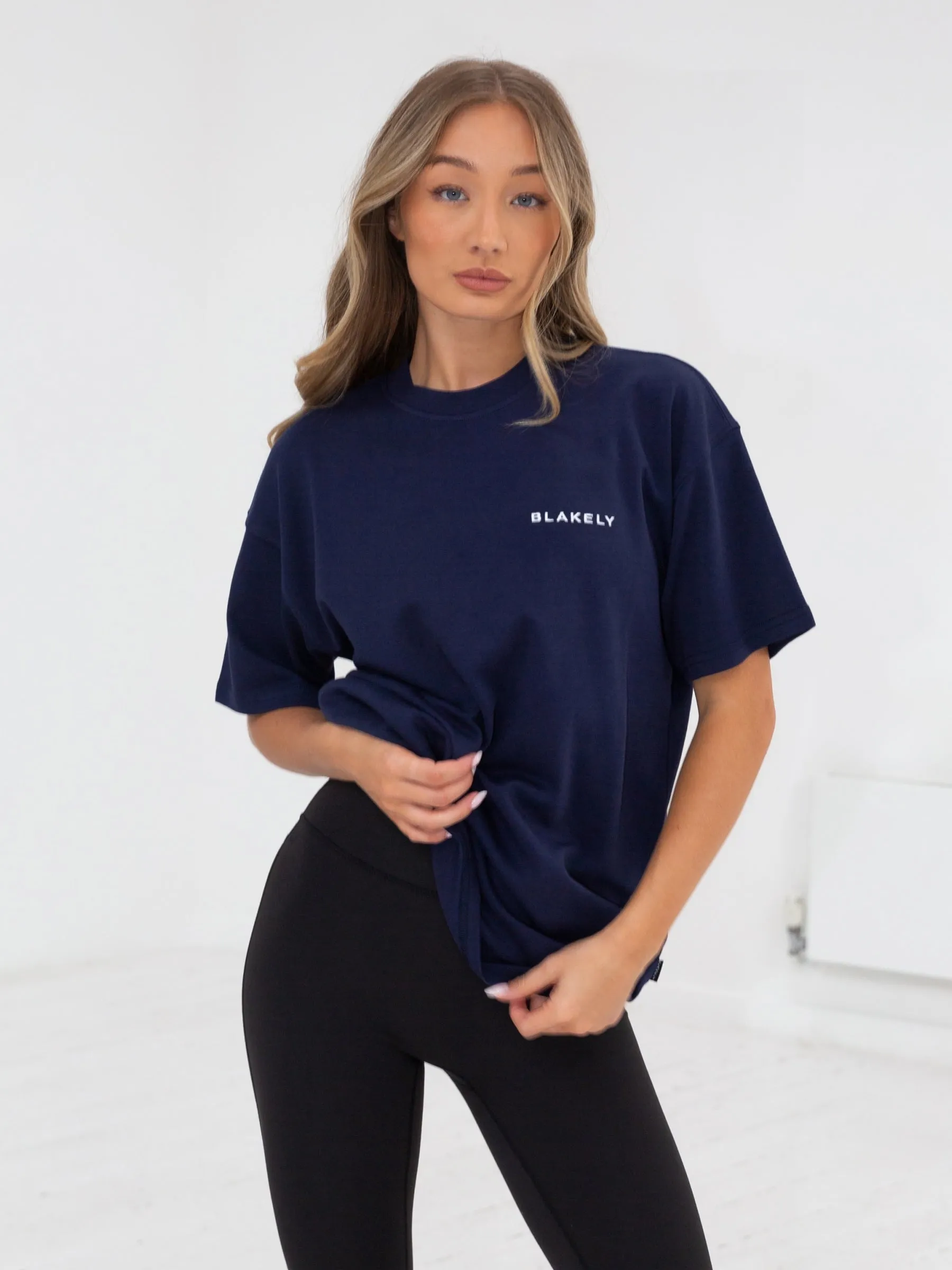 Series Oversized T-Shirt - Navy sold by Blakely product image thumbnail 2