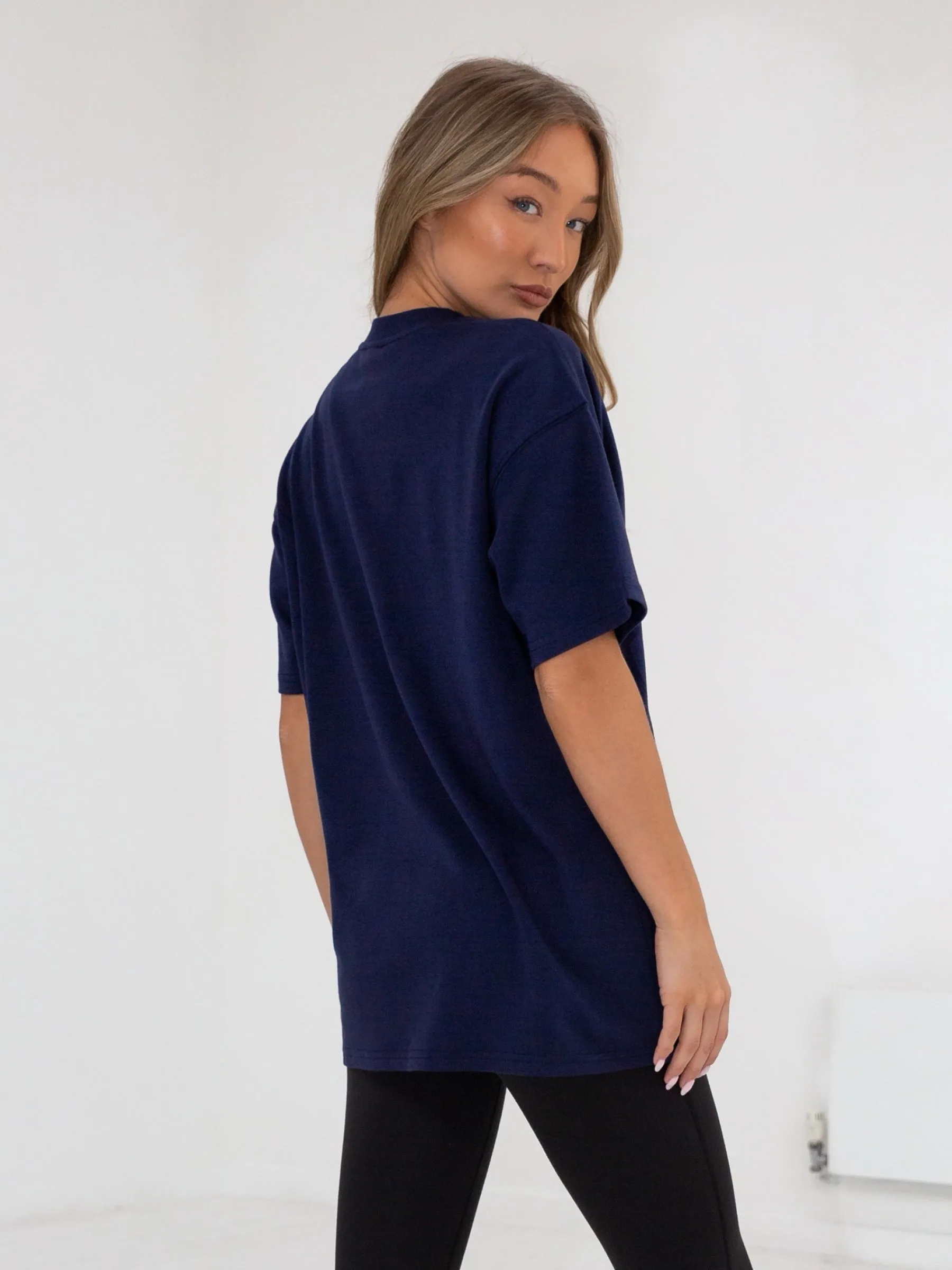 Series Oversized T-Shirt - Navy sold by Blakely product image thumbnail 5
