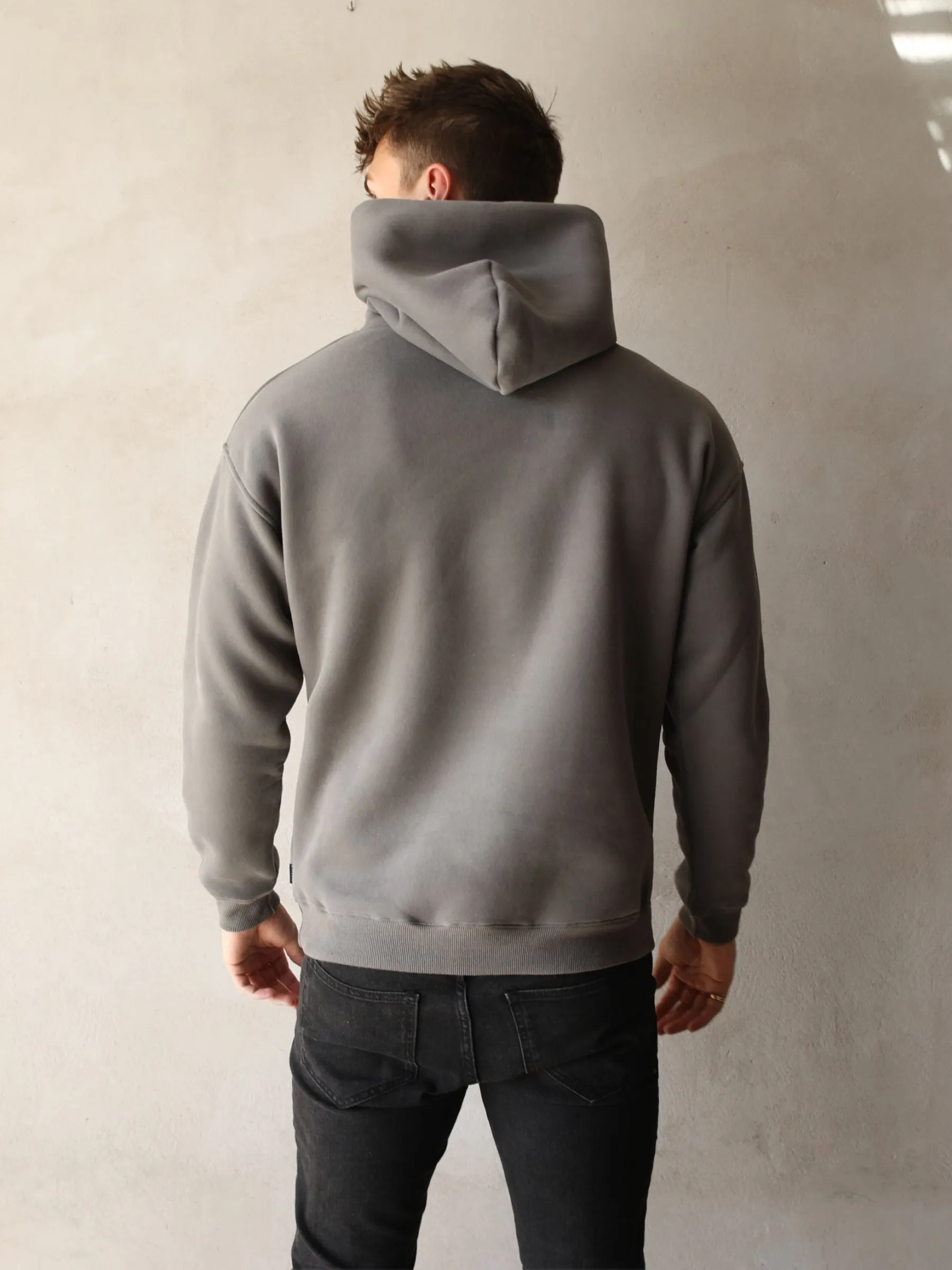 Anchor Relaxed Hoodie - Charcoal sold by Blakely product image thumbnail 4