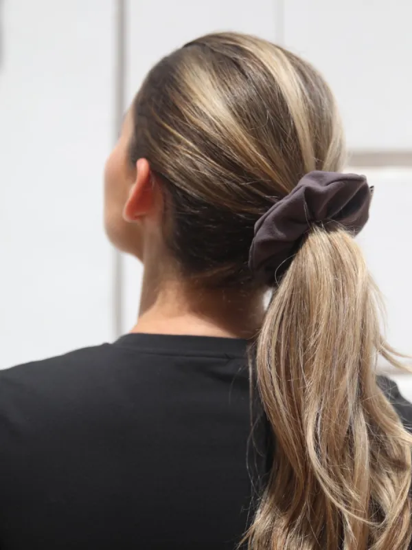 Blakely Scrunchie - Mocha sold by Blakely