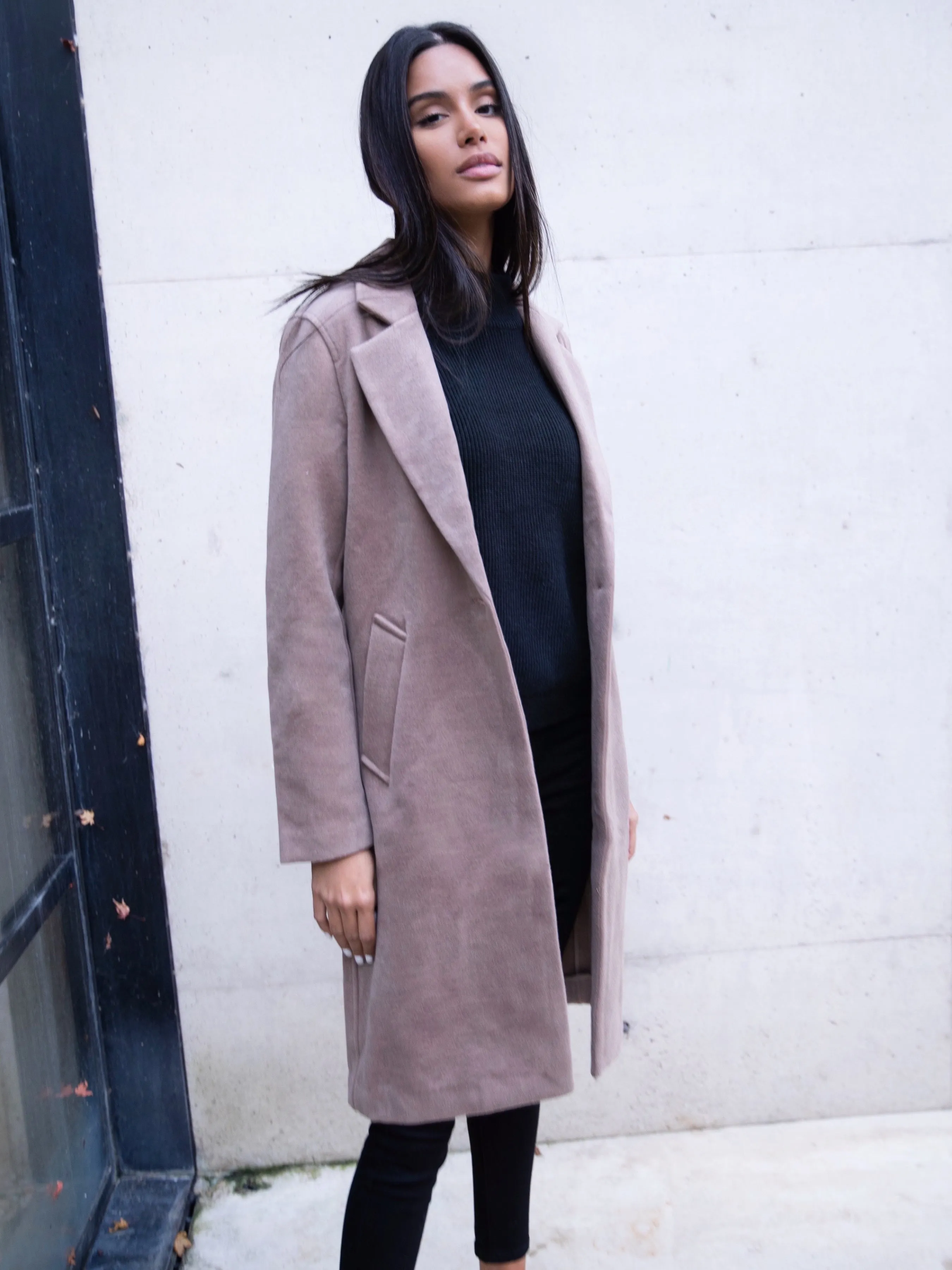 Mabel Tailored Longline Coat - Coffee sold by Blakely product image thumbnail 5