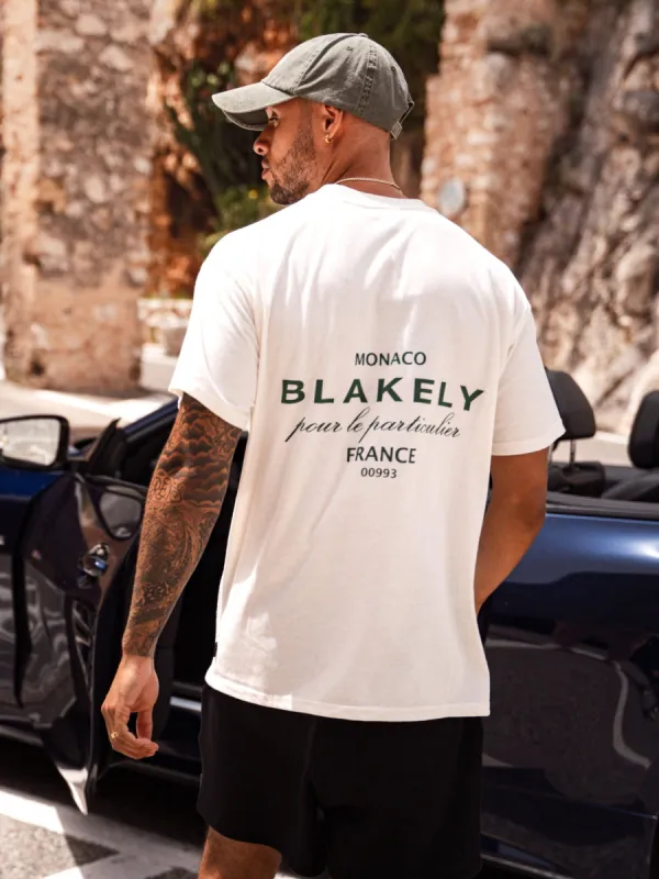 Monaco Relaxed T-Shirt - Ivory sold by Blakely