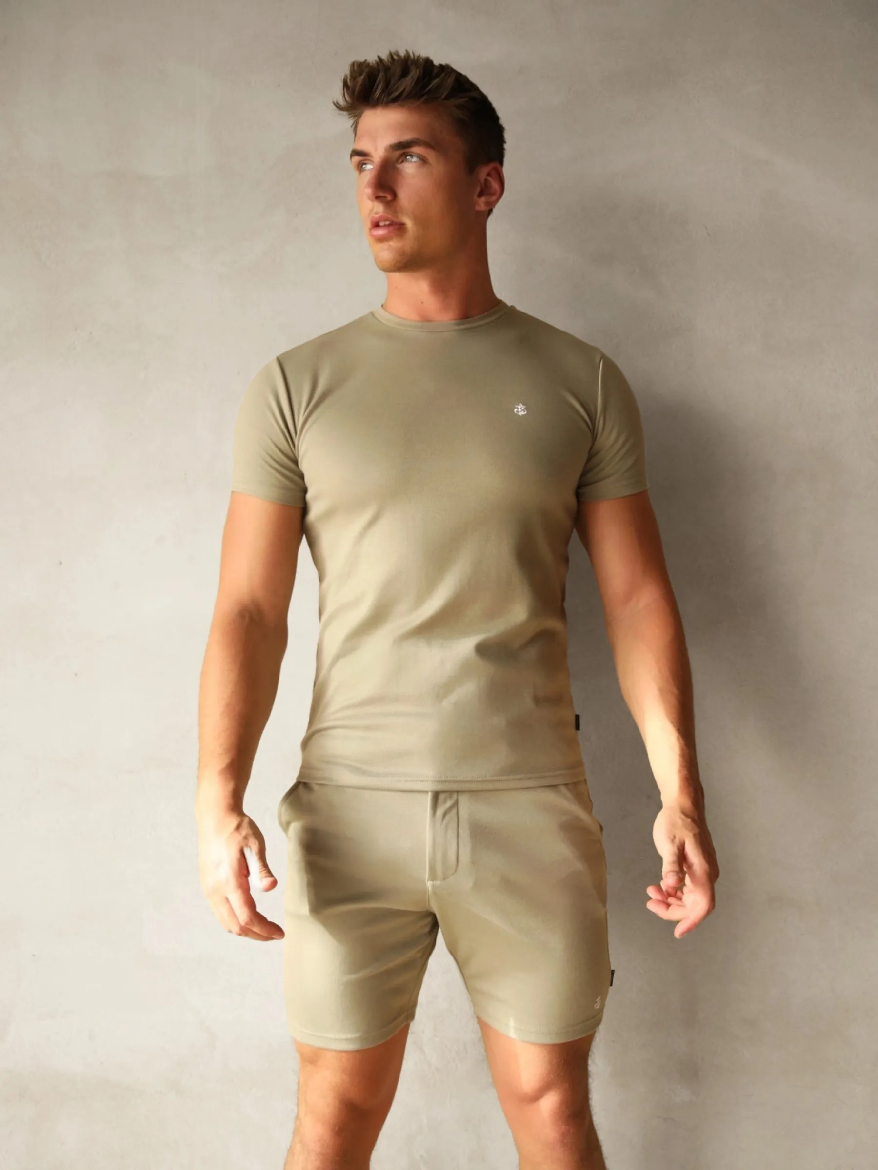 Sorrento T-Shirt - Light Khaki sold by Blakely product image thumbnail 4
